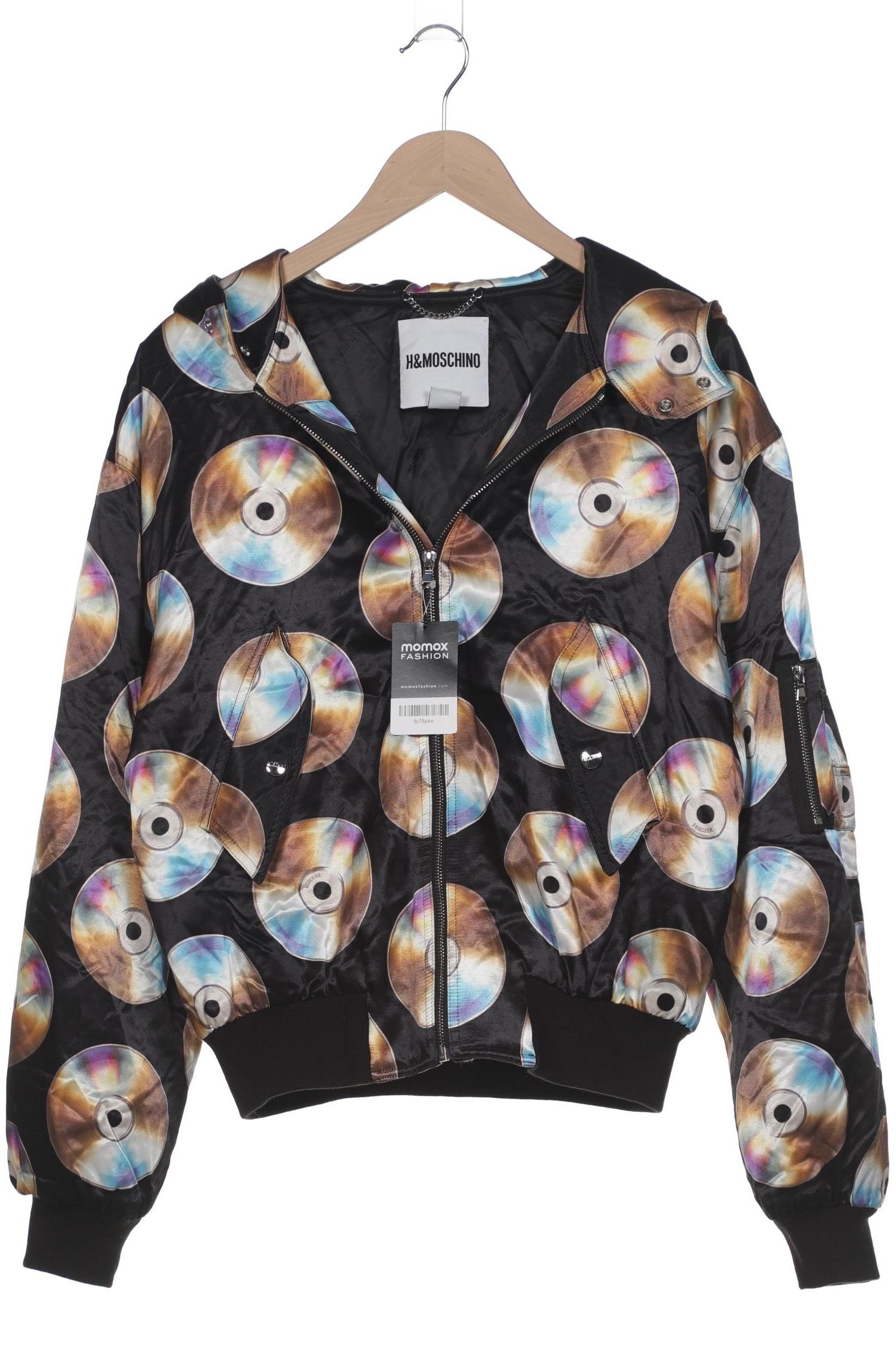 

H&M x Moschino Damen Jacke, schwarz, Gr. 36