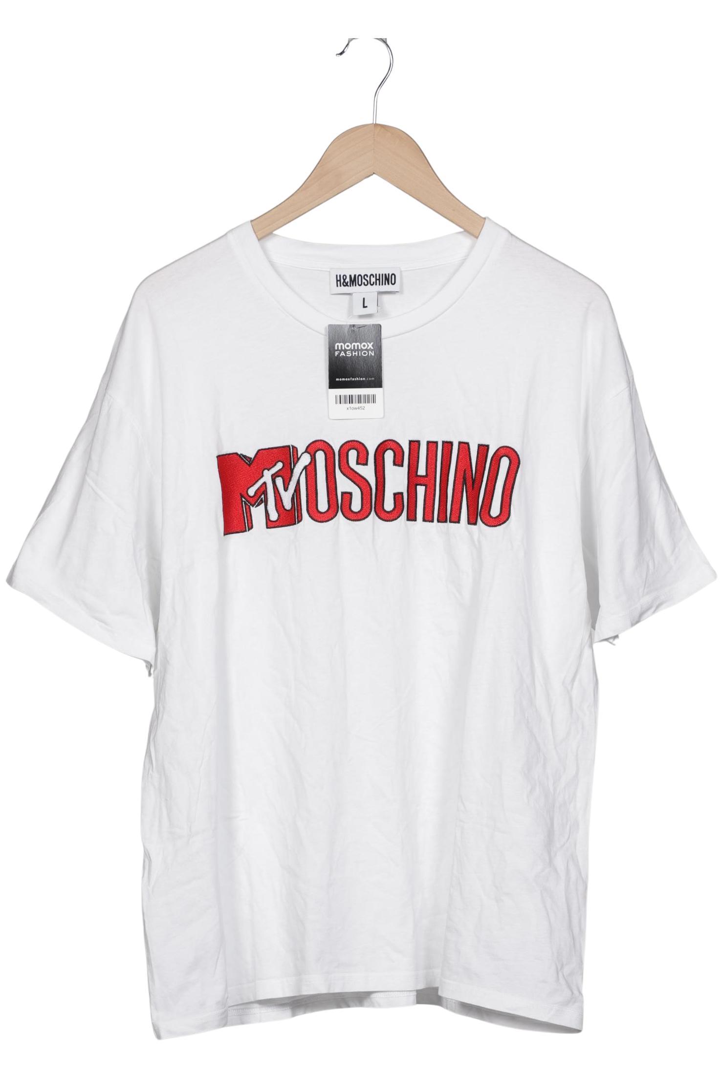 

H&M x Moschino Herren T-Shirt, weiß, Gr. 52