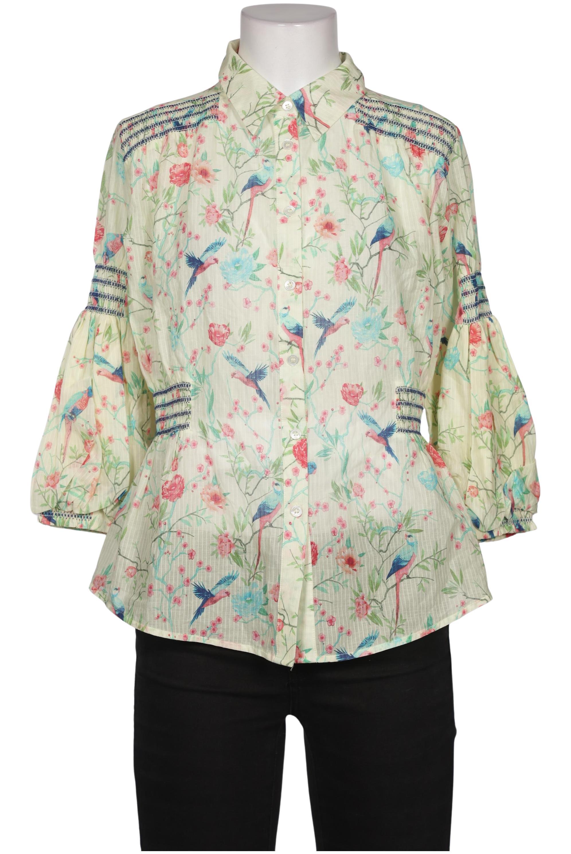 

H&M x Matthew Williamson Damen Bluse, cremeweiß, Gr. 36
