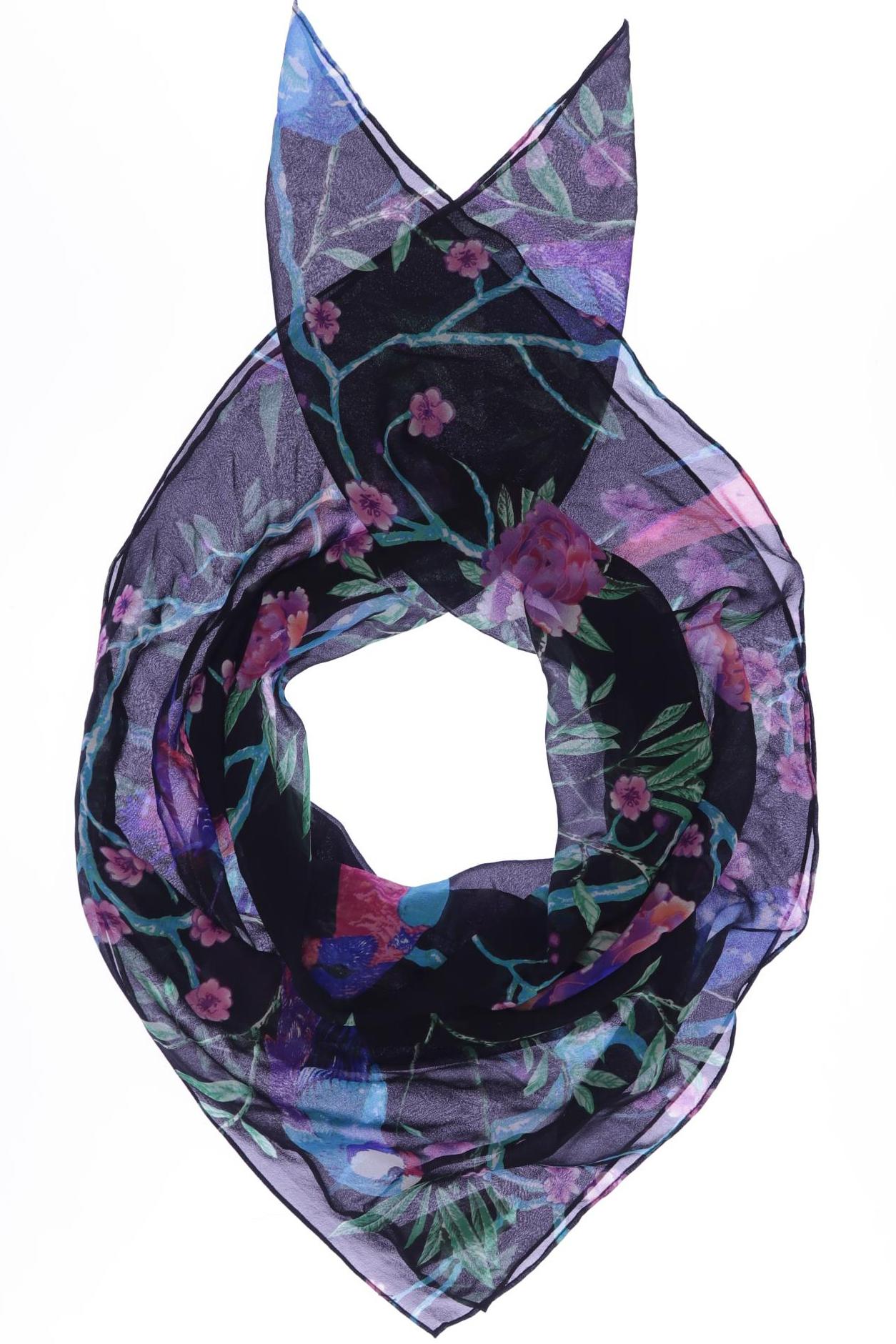 

H&M x Matthew Williamson Damen Schal, schwarz, Gr.