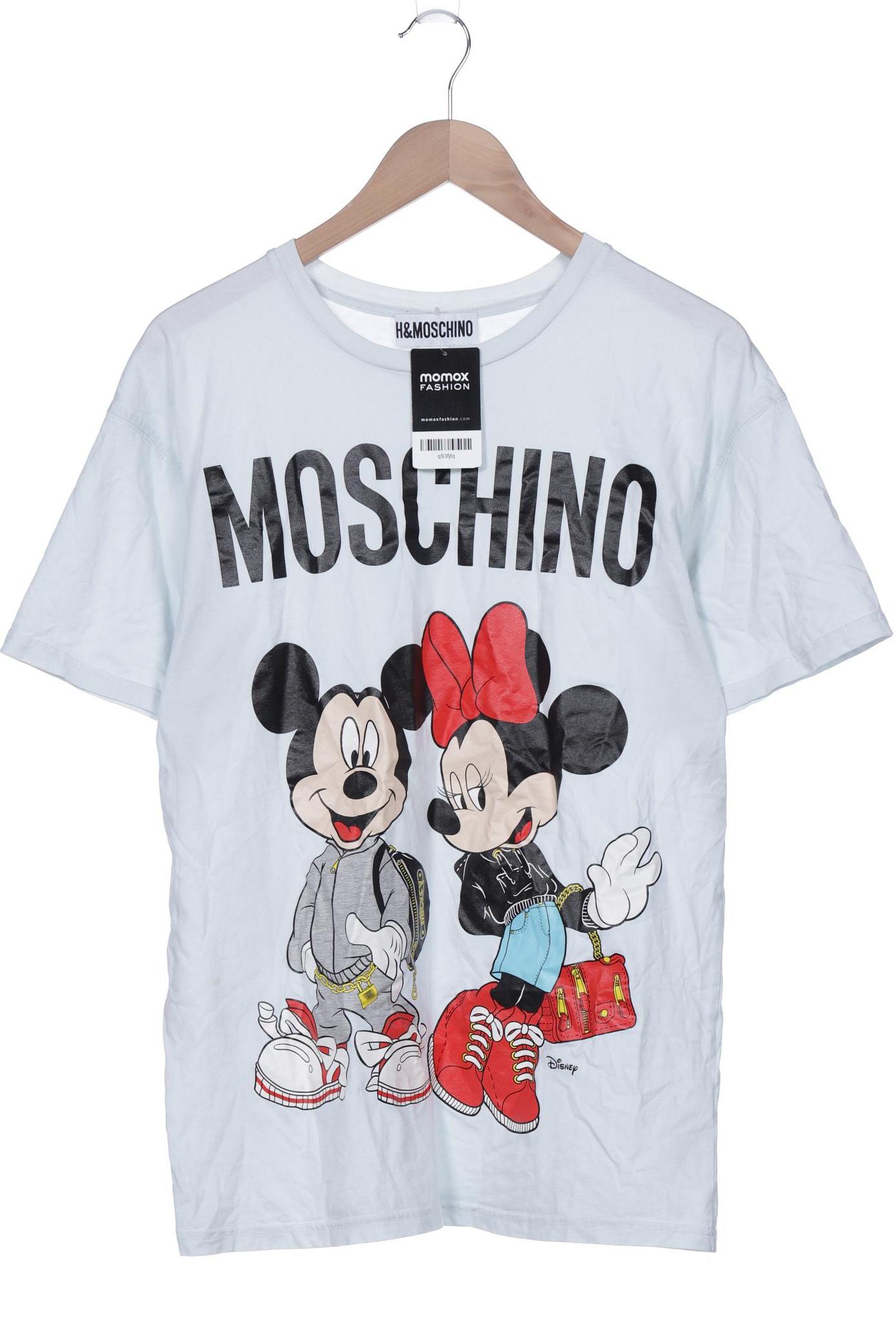 

H&M x Moschino Herren T-Shirt, hellblau, Gr. 48