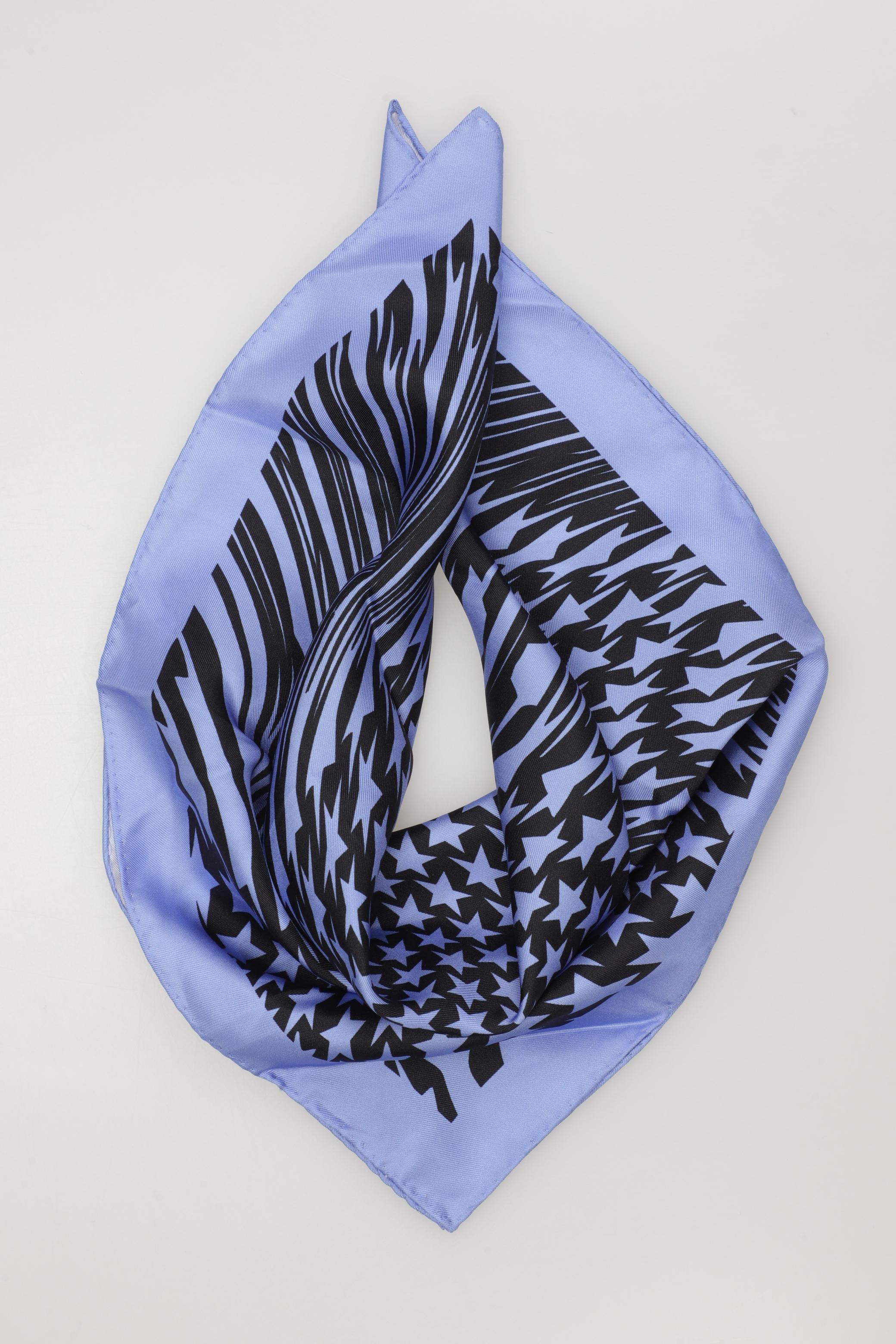

H&M x Mugler Damen Schal, blau, Gr.