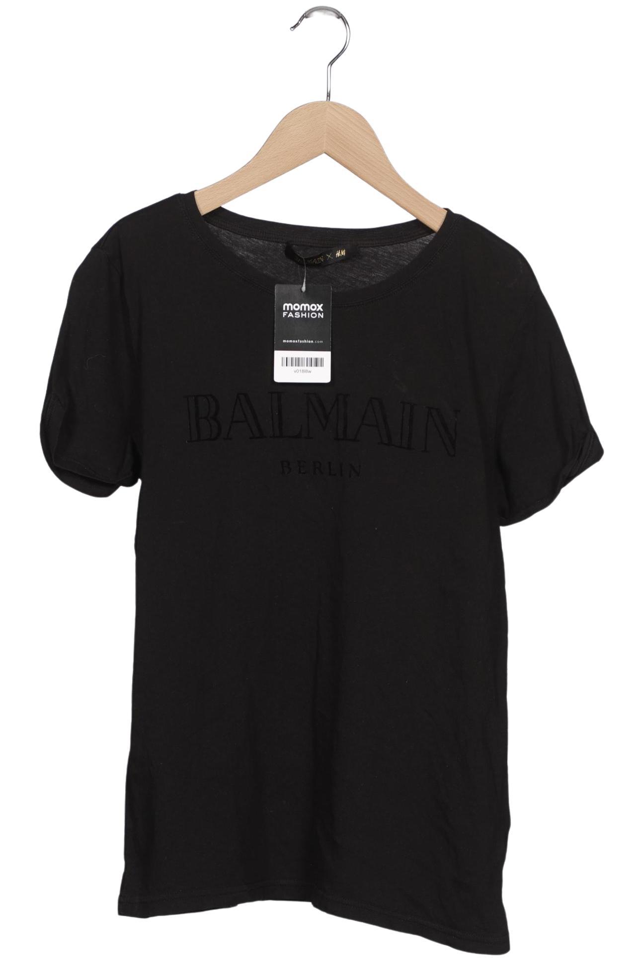 

H&M x Balmain Damen T-Shirt, schwarz, Gr. 38