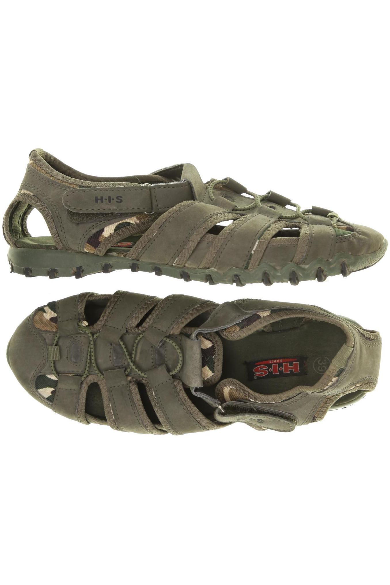 

H.i.s Damen Sandale, grün, Gr. 39