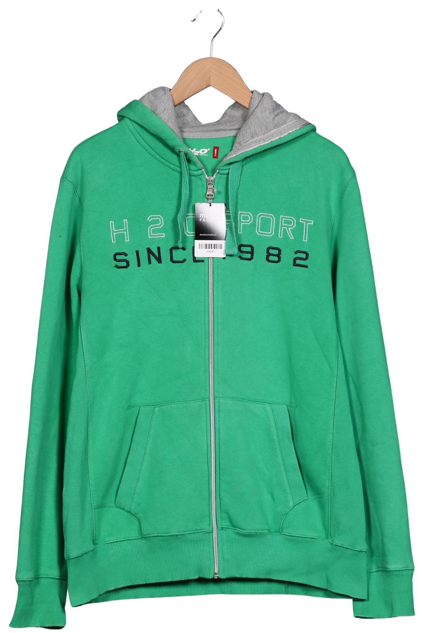 

H2O Herren Kapuzenpullover, grün, Gr. 54