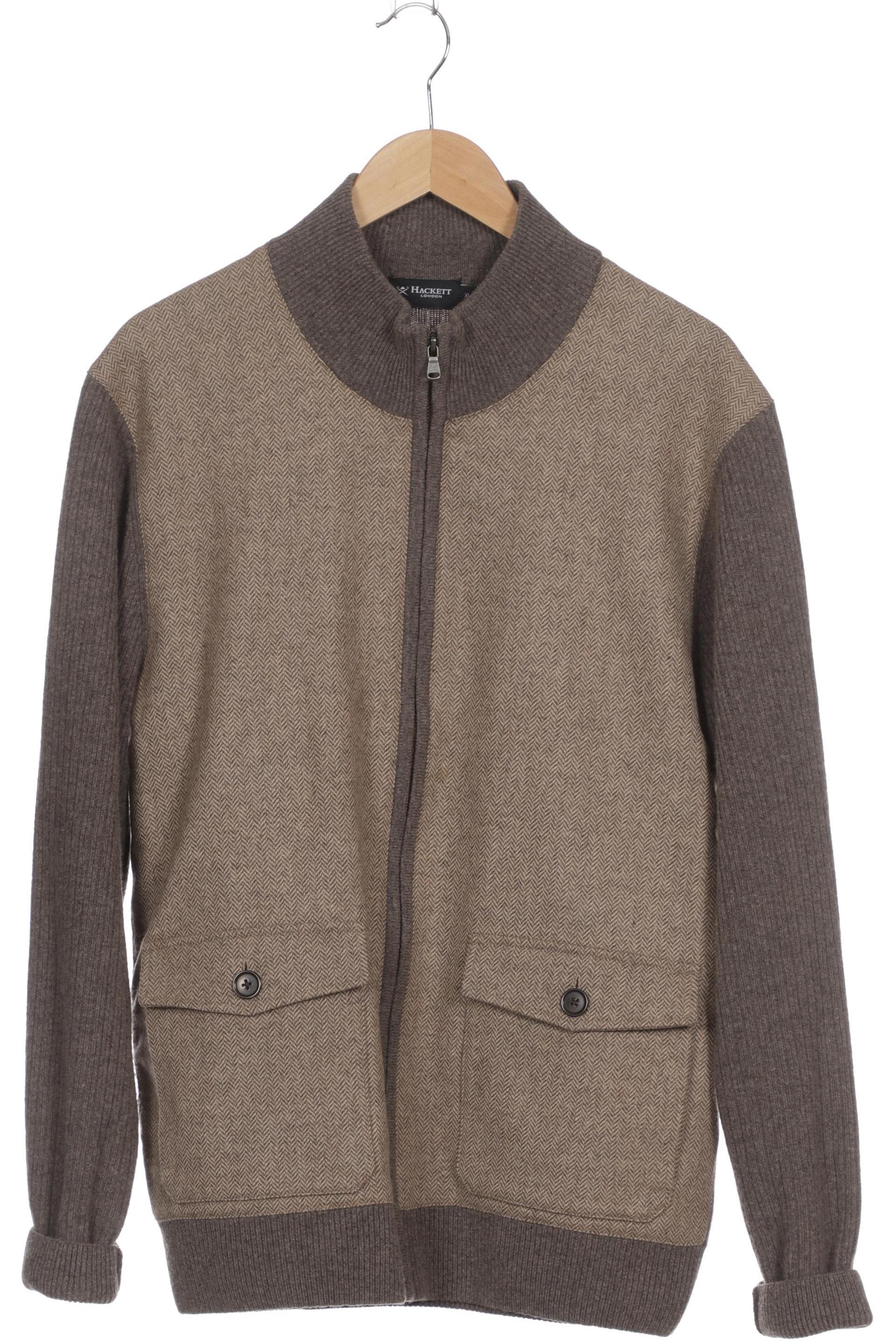 

Hackett London Herren Strickjacke, braun, Gr.