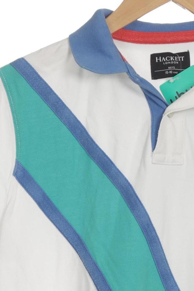 Thumbnail - Hackett London Jungen Poloshirt, weiß, Gr. 170