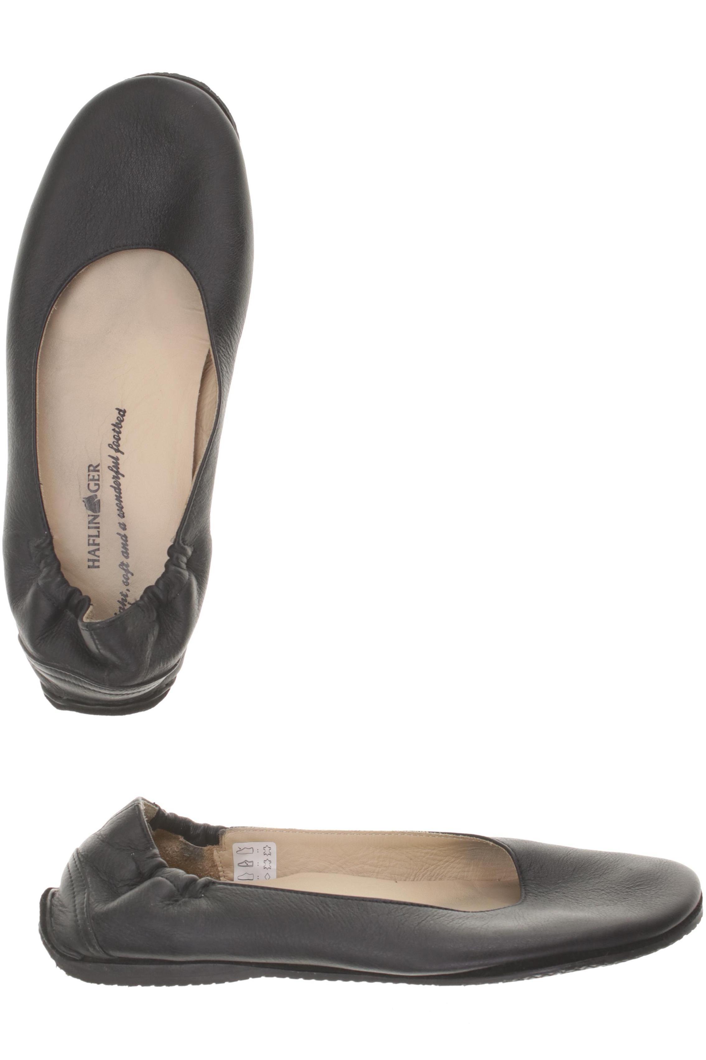 

Haflinger Damen Ballerinas, schwarz, Gr. 41