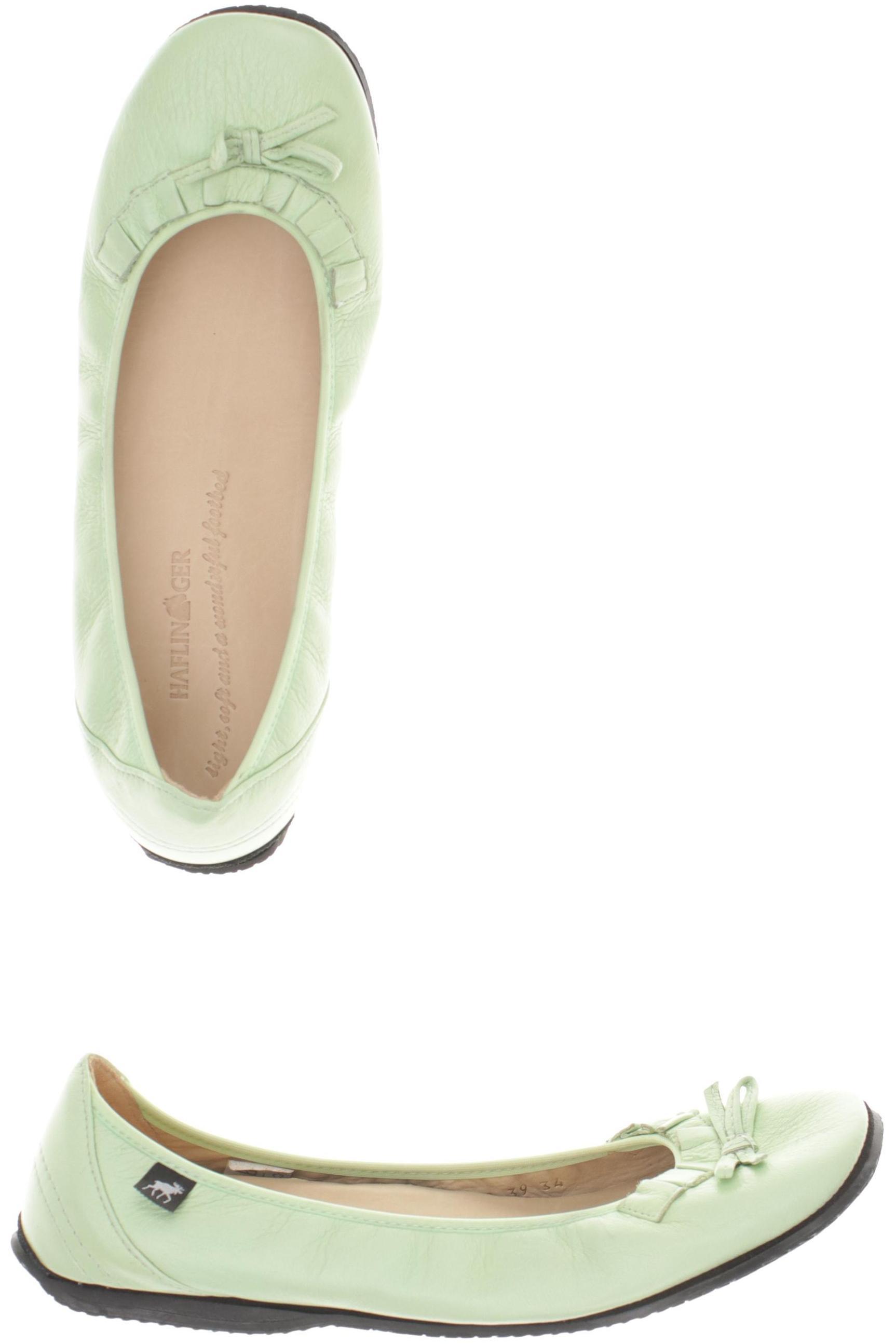 

Haflinger Damen Ballerinas, grün, Gr. 39