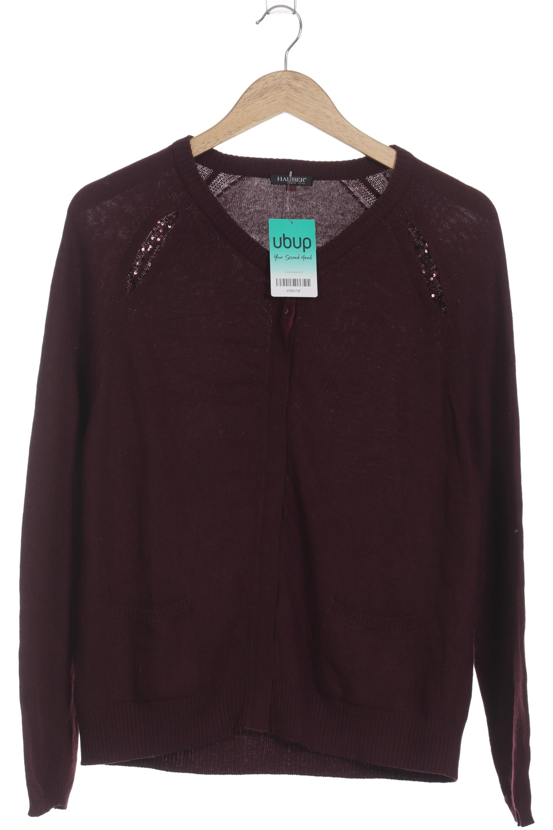 

Hauber Damen Strickjacke, lila, Gr. 42