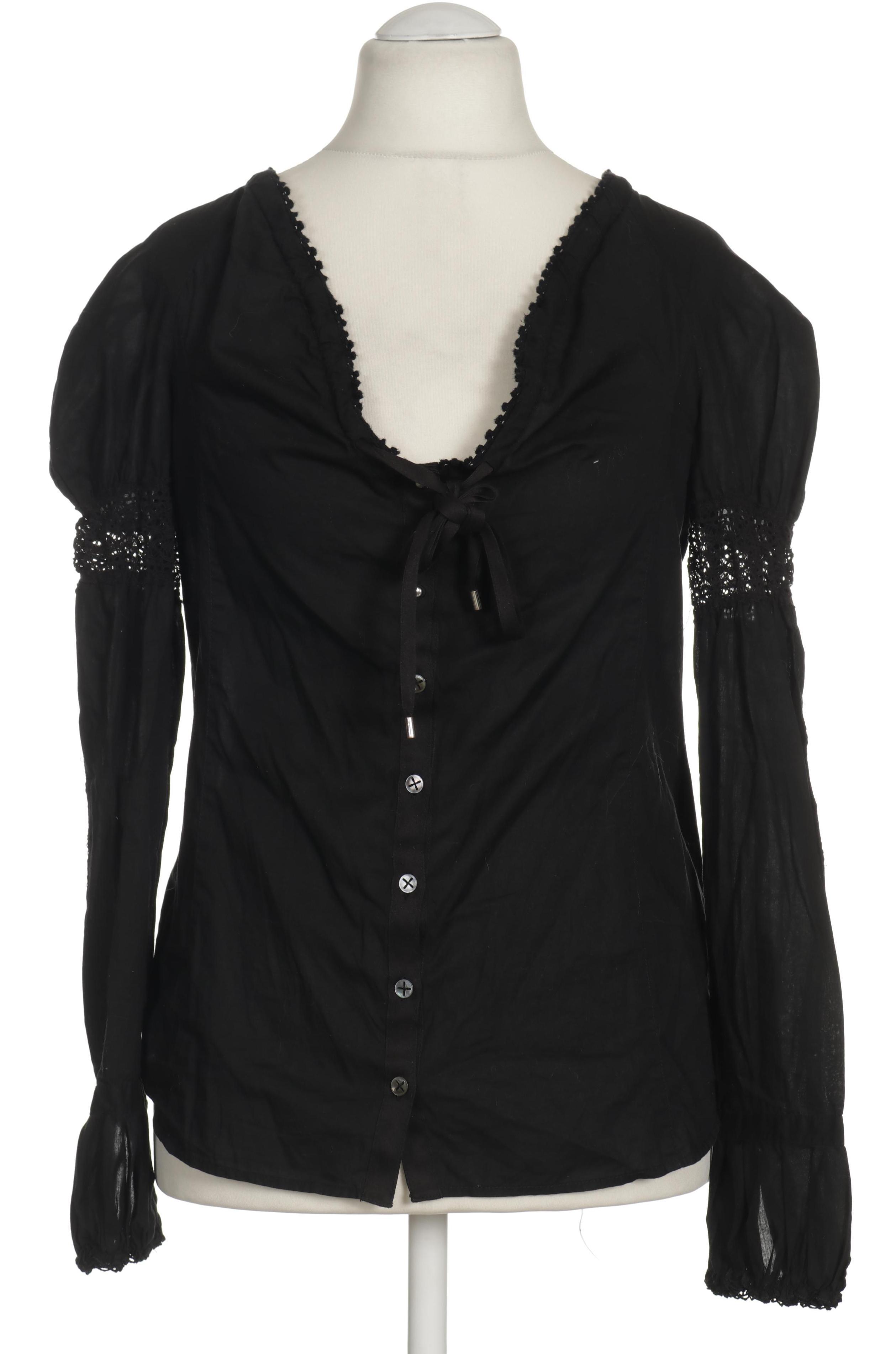 

High Damen Bluse, schwarz, Gr. 38