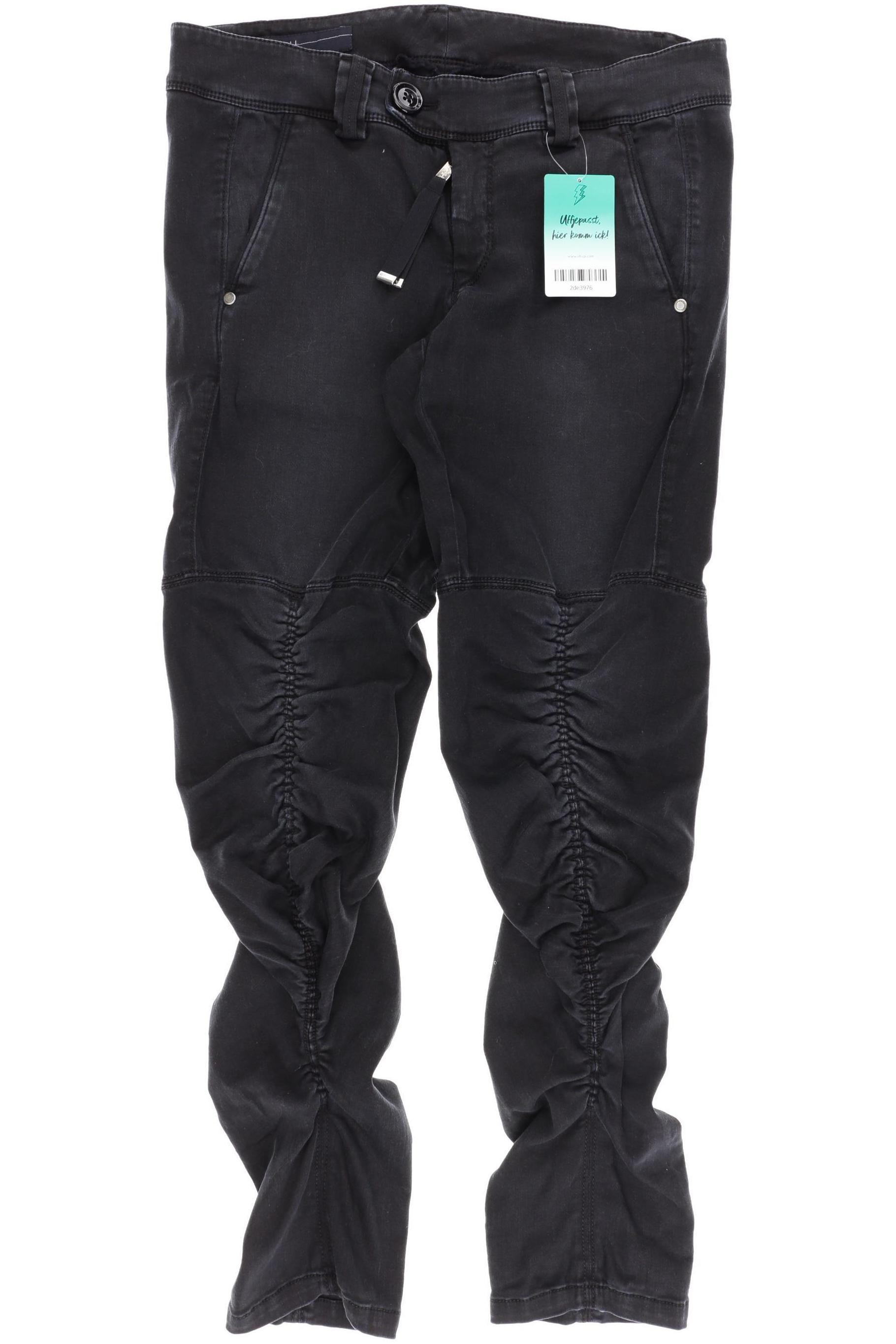 

High Damen Jeans, schwarz, Gr. 38