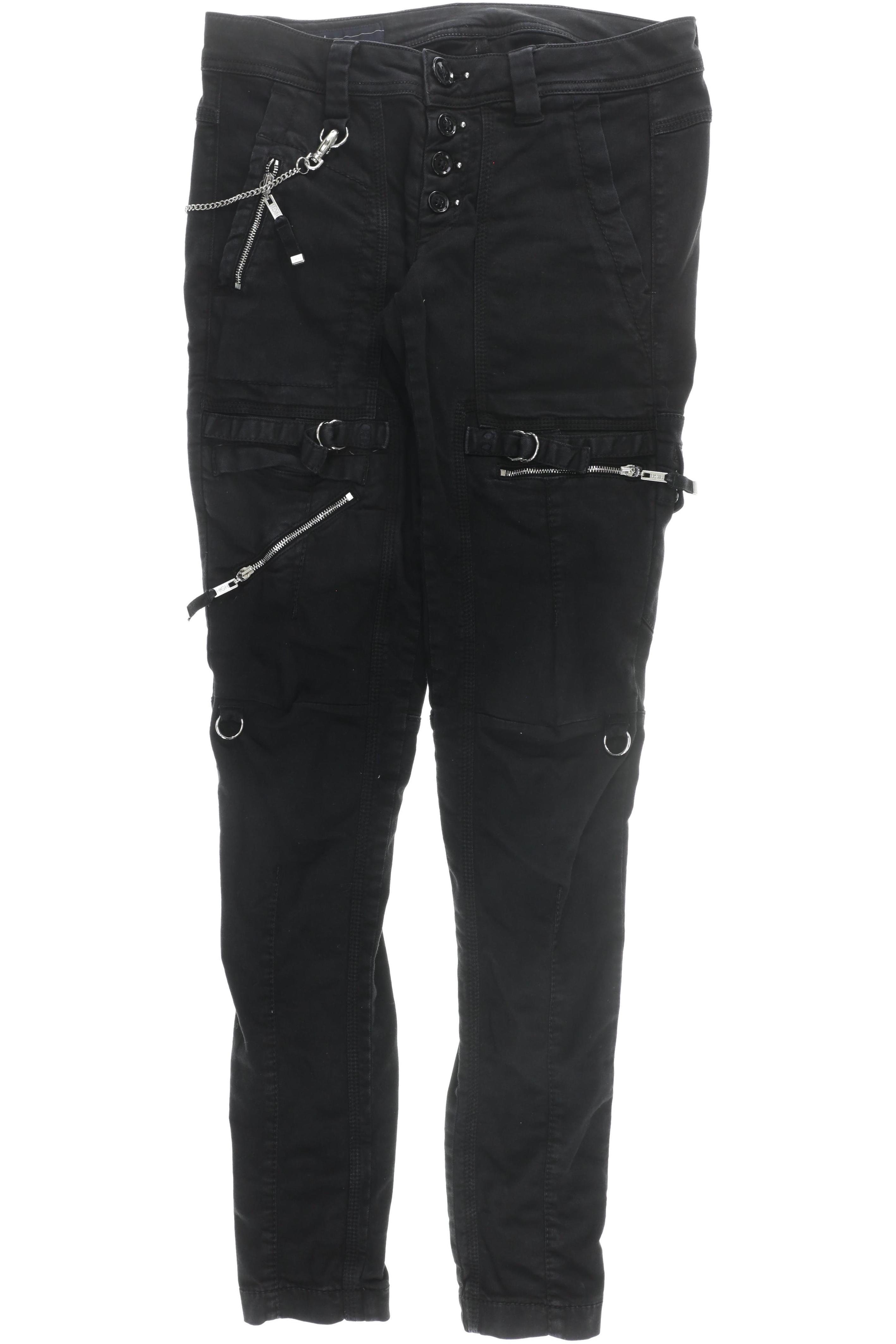 

High Damen Jeans, schwarz, Gr. 36