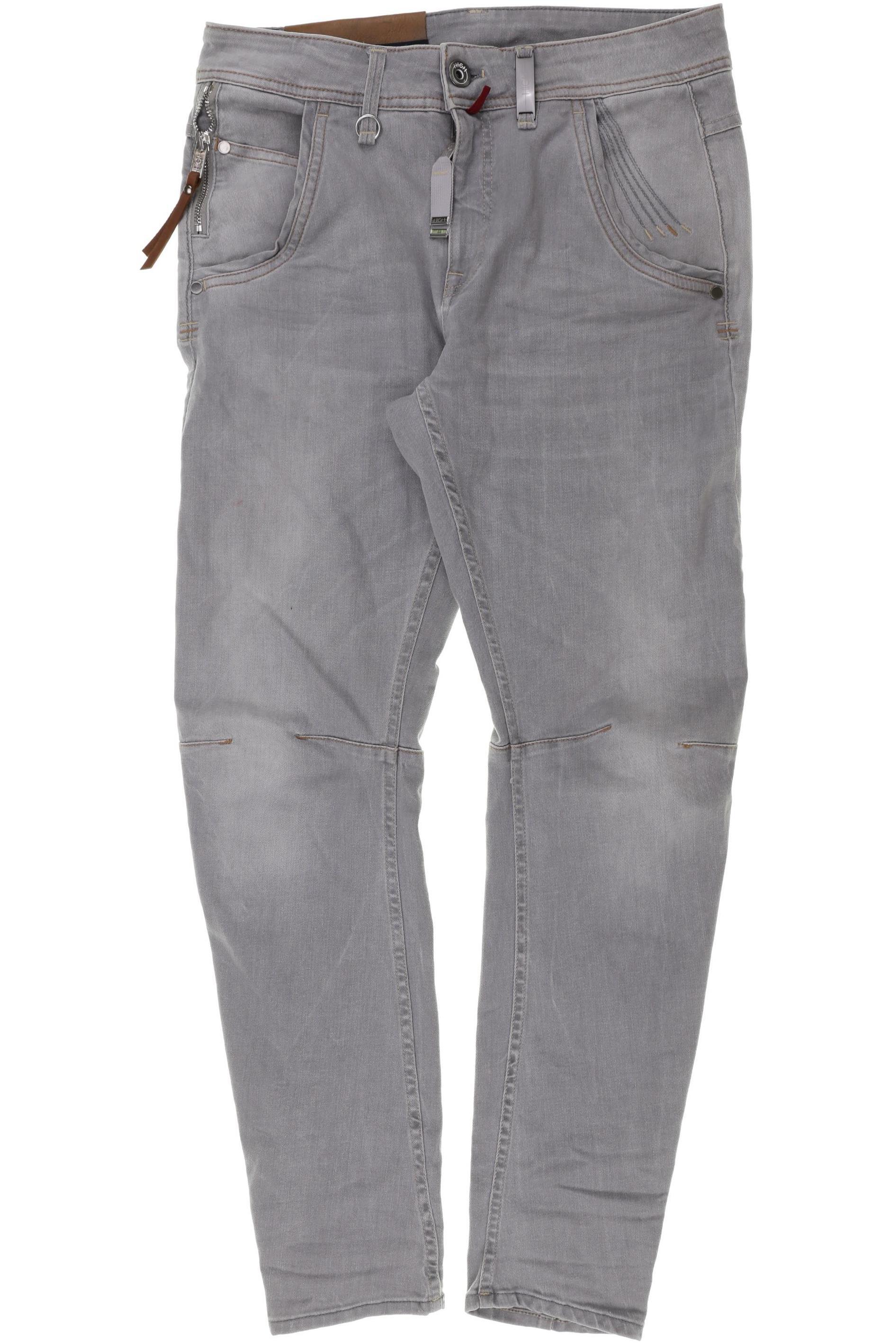 

High Damen Jeans, grau, Gr. 38