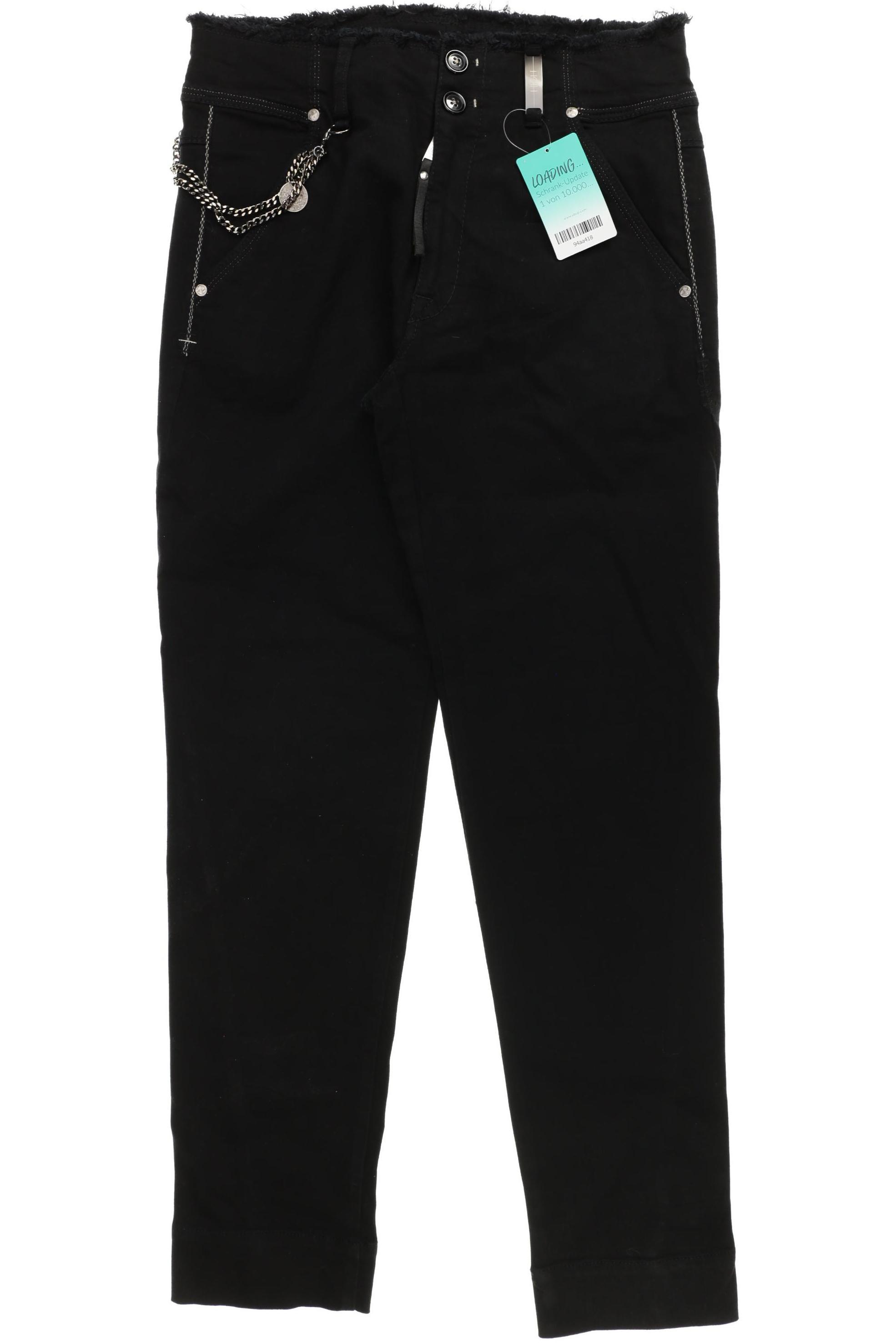 

High Damen Jeans, schwarz, Gr. 40