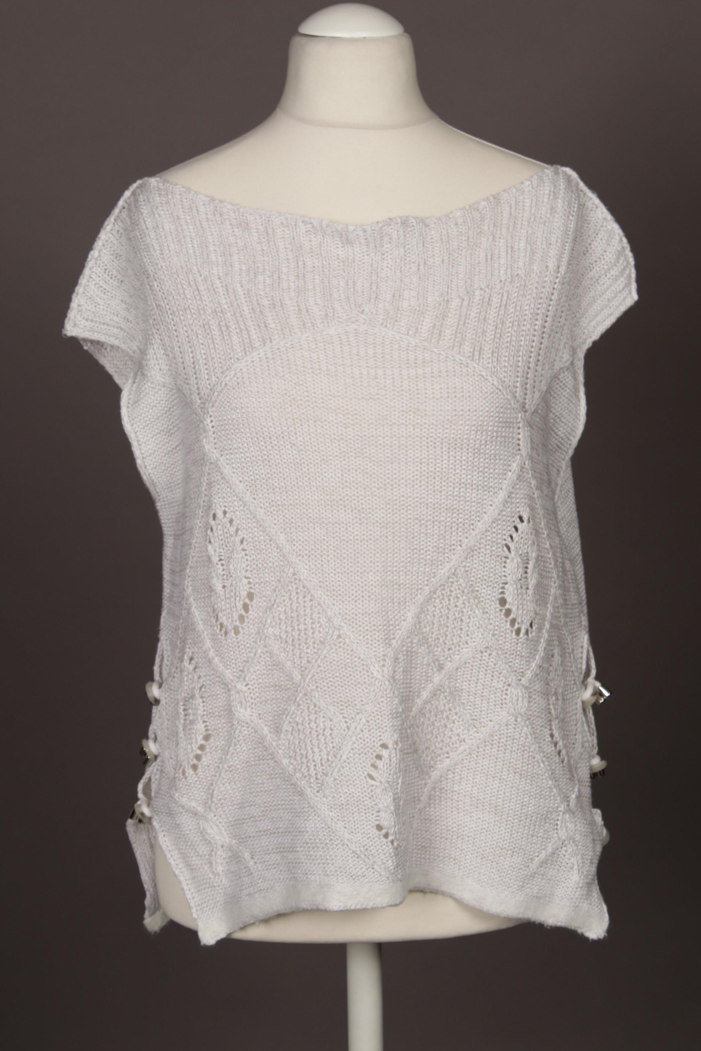 

High Damen Pullover, weiß, Gr.