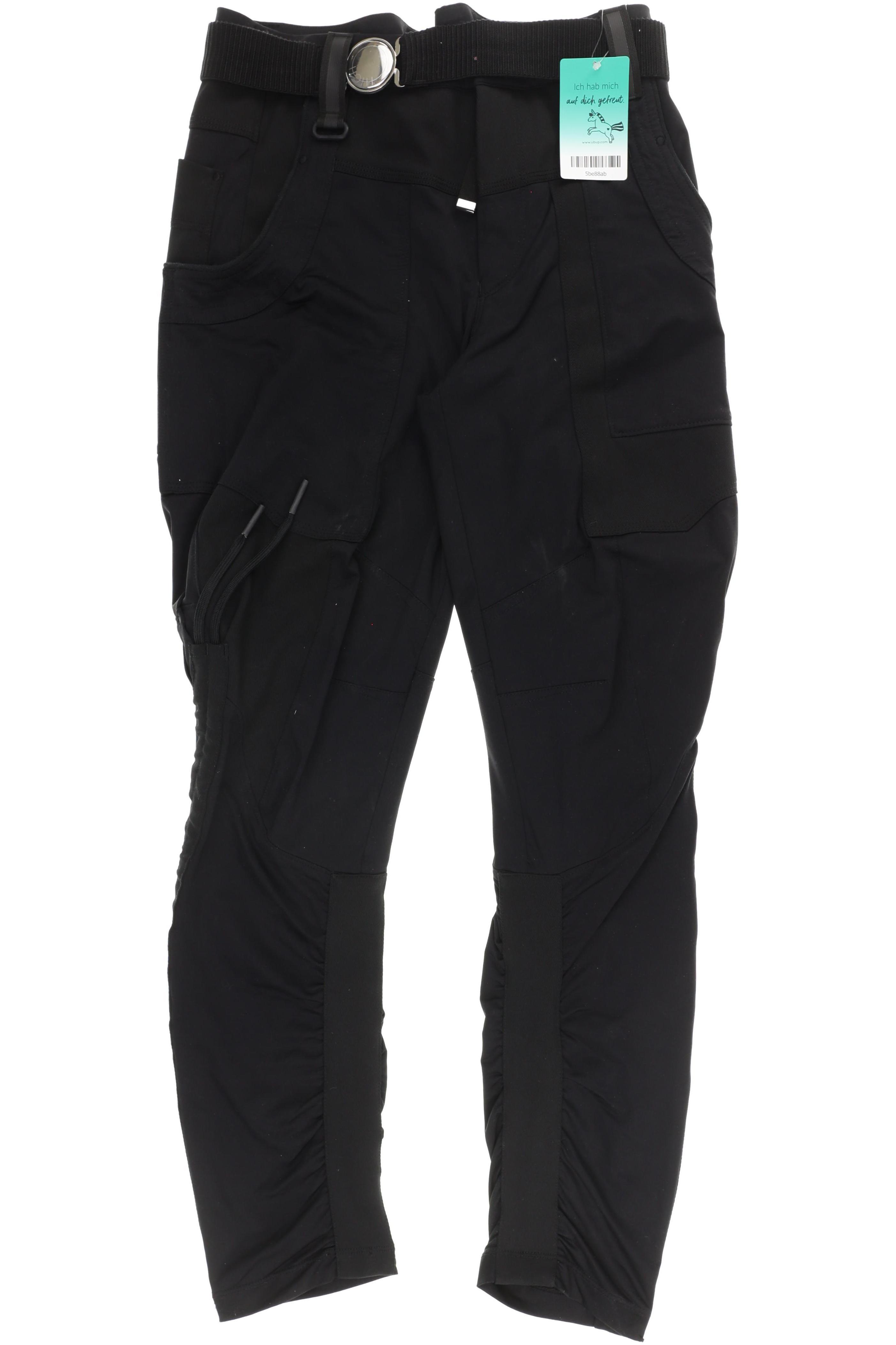 

High Damen Stoffhose, schwarz, Gr. 38