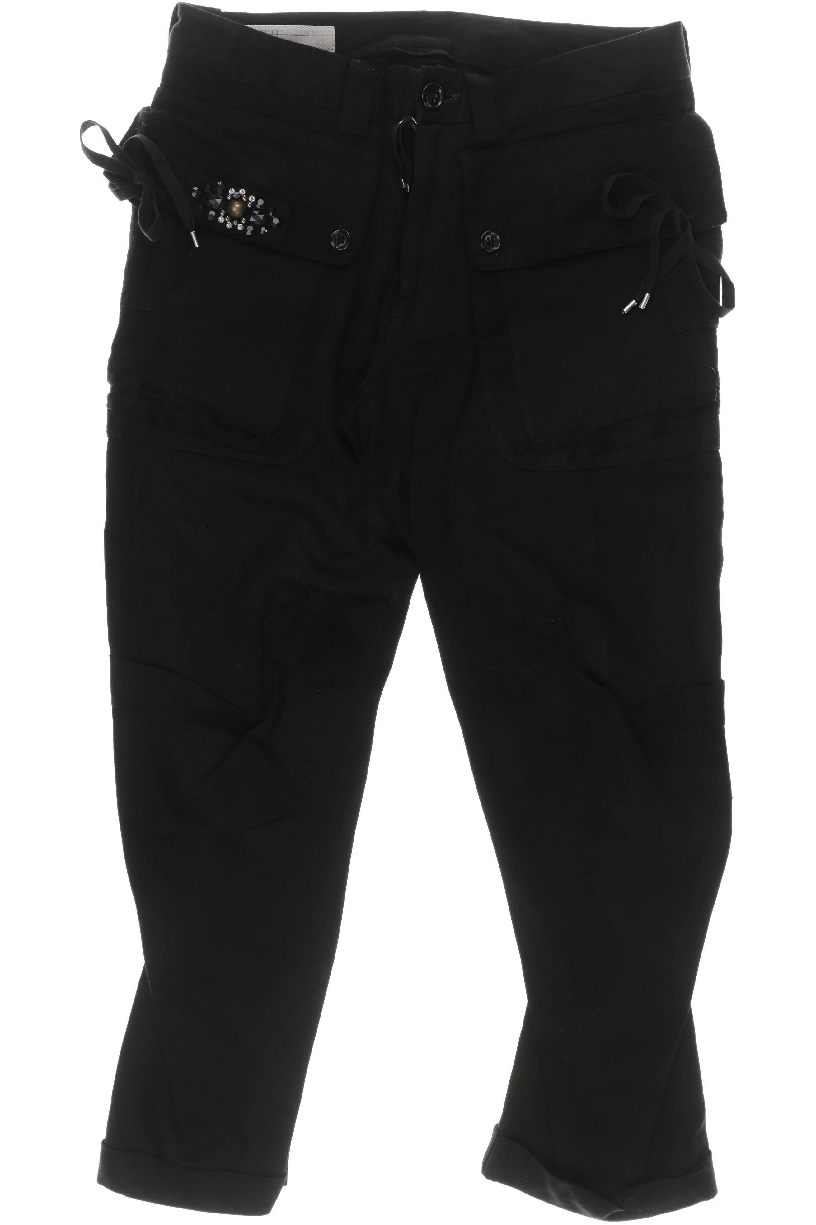 

High Damen Stoffhose, schwarz, Gr. 36