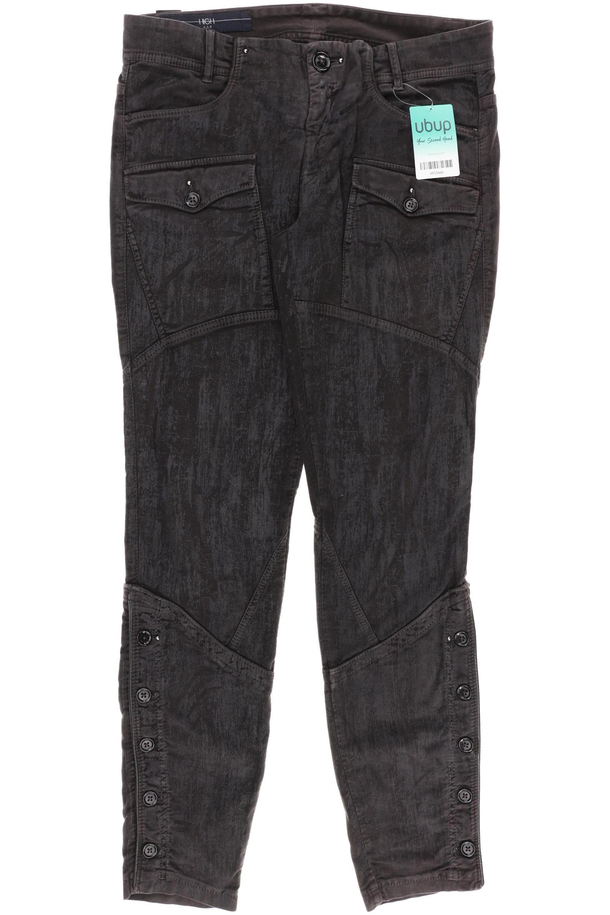 

High Damen Stoffhose, braun, Gr. 42