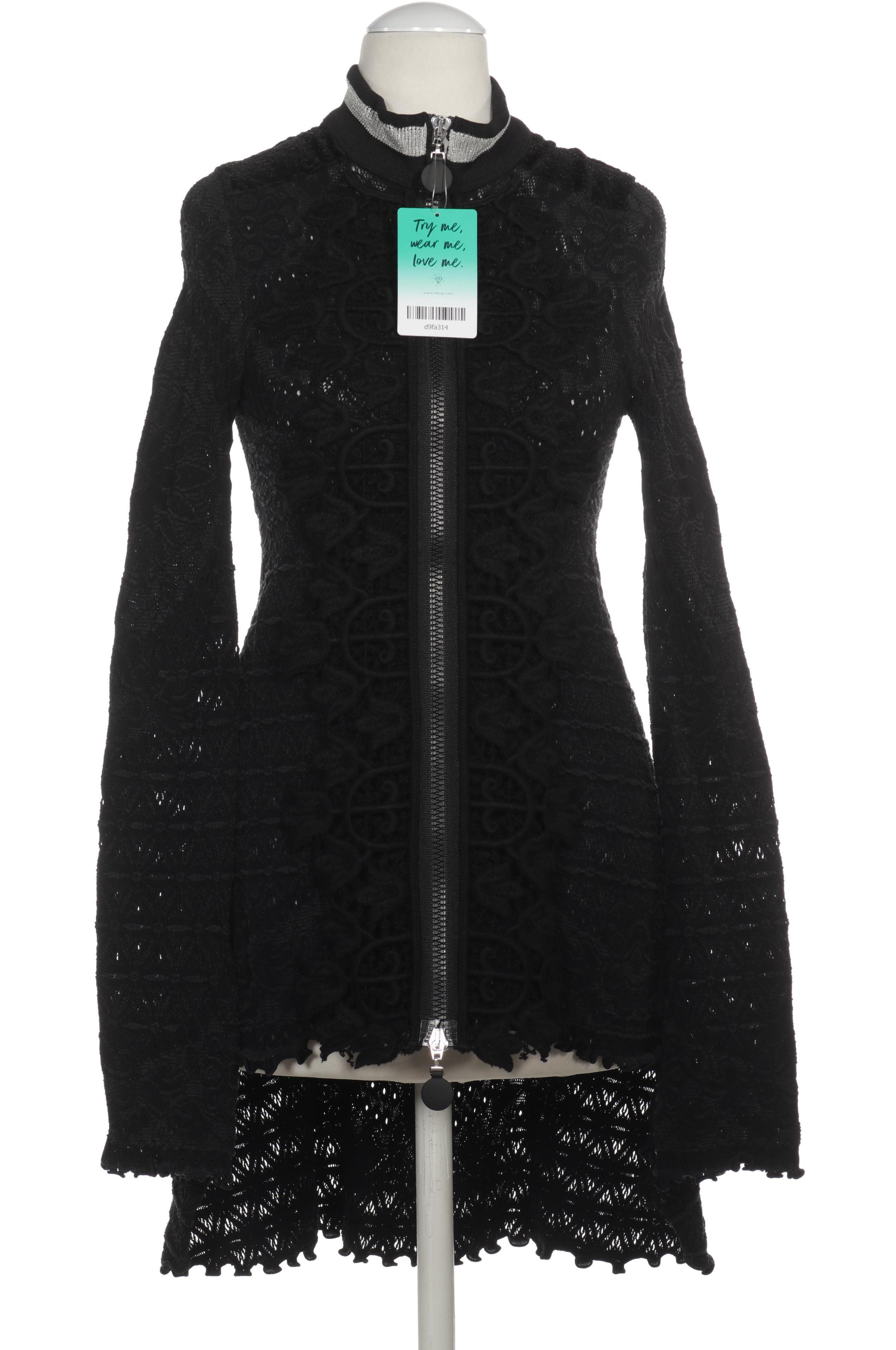 

High Damen Strickjacke, schwarz, Gr.