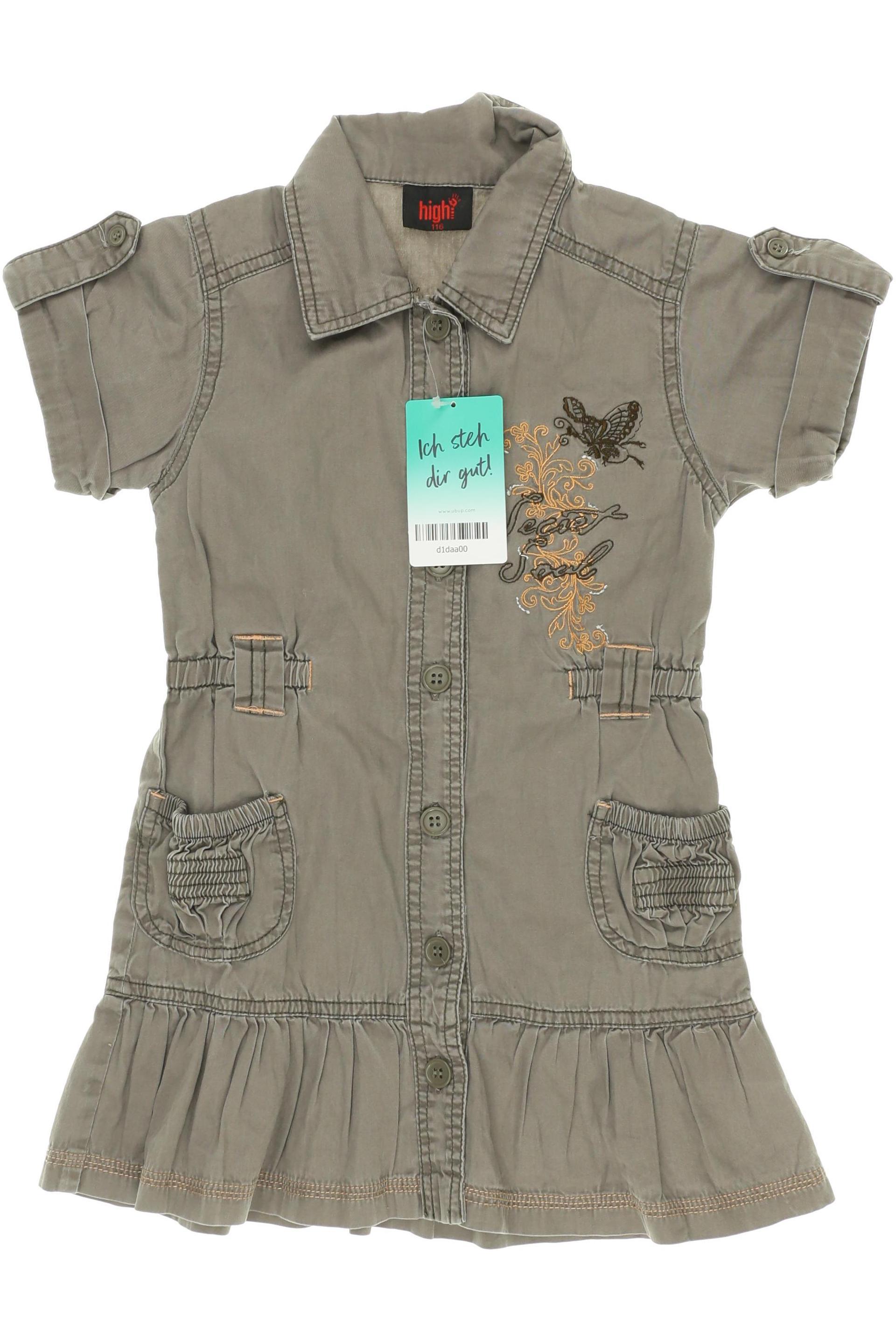 

High Mädchen Kleid, grau, Gr. 116