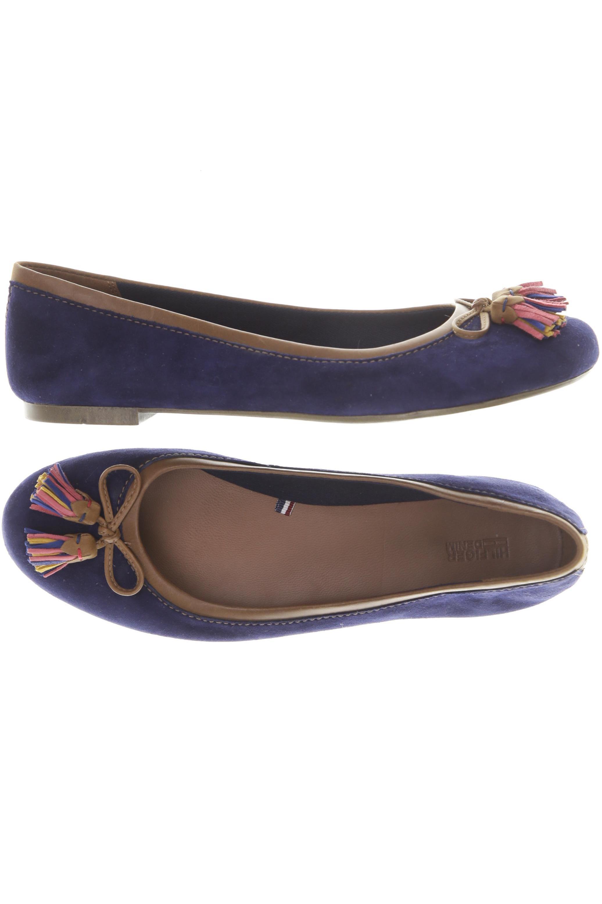 

Hilfiger Denim Damen Ballerinas, blau, Gr. 41