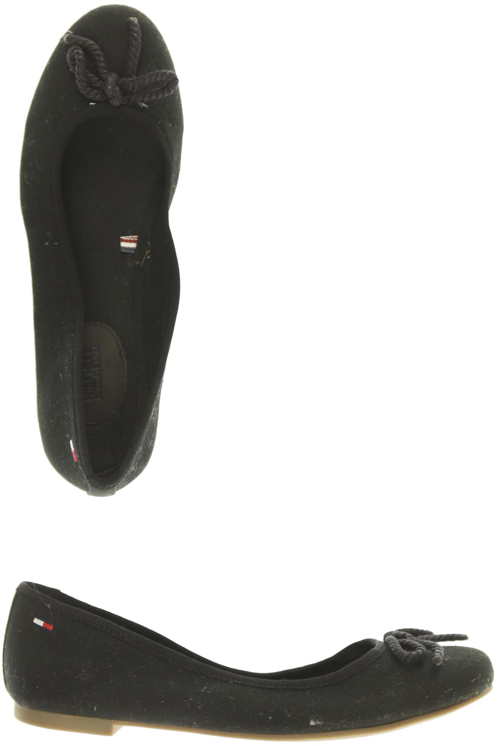 

Hilfiger Denim Damen Ballerinas, schwarz, Gr. 39