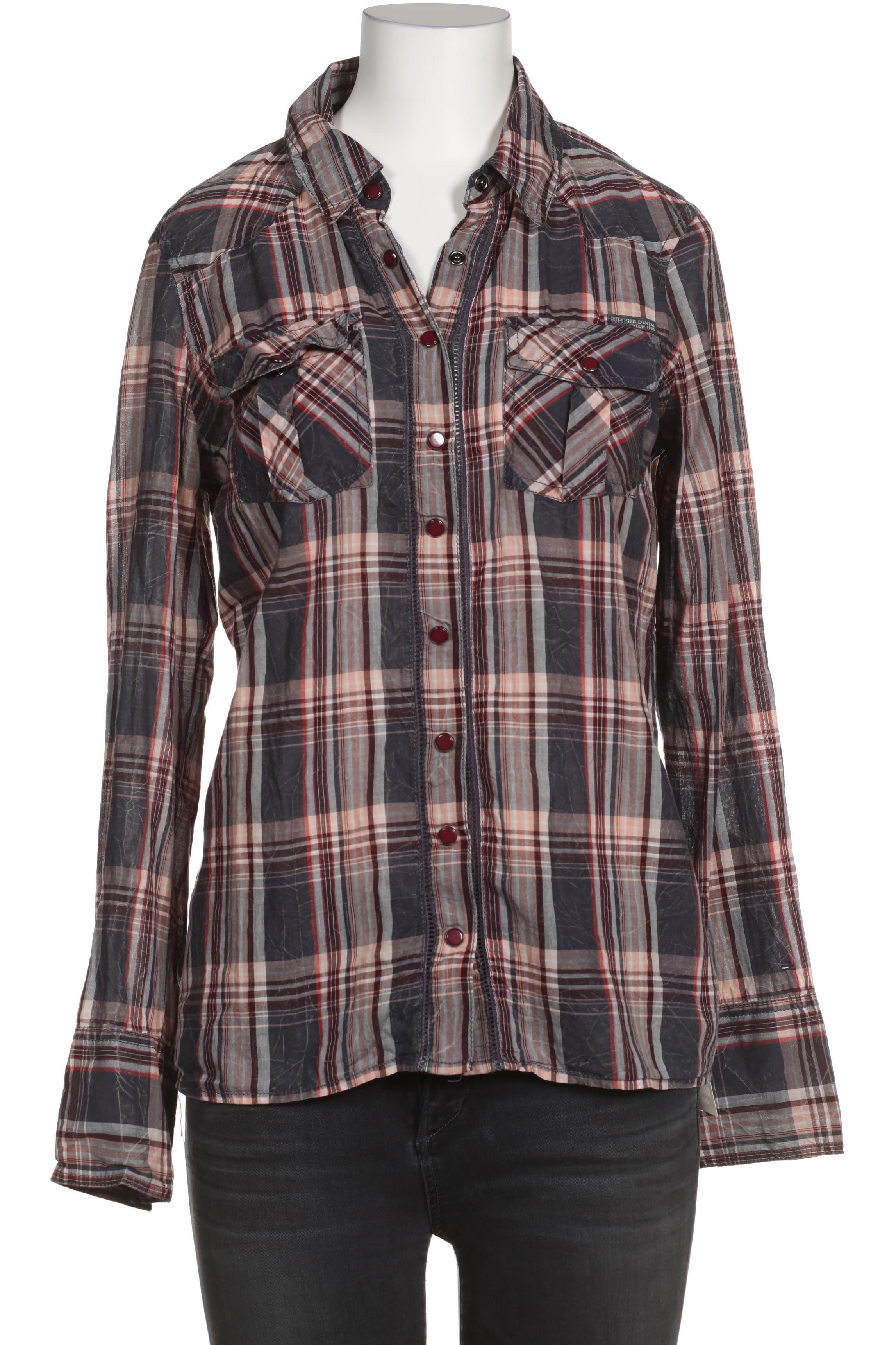 

Hilfiger Denim Damen Bluse, grau, Gr.