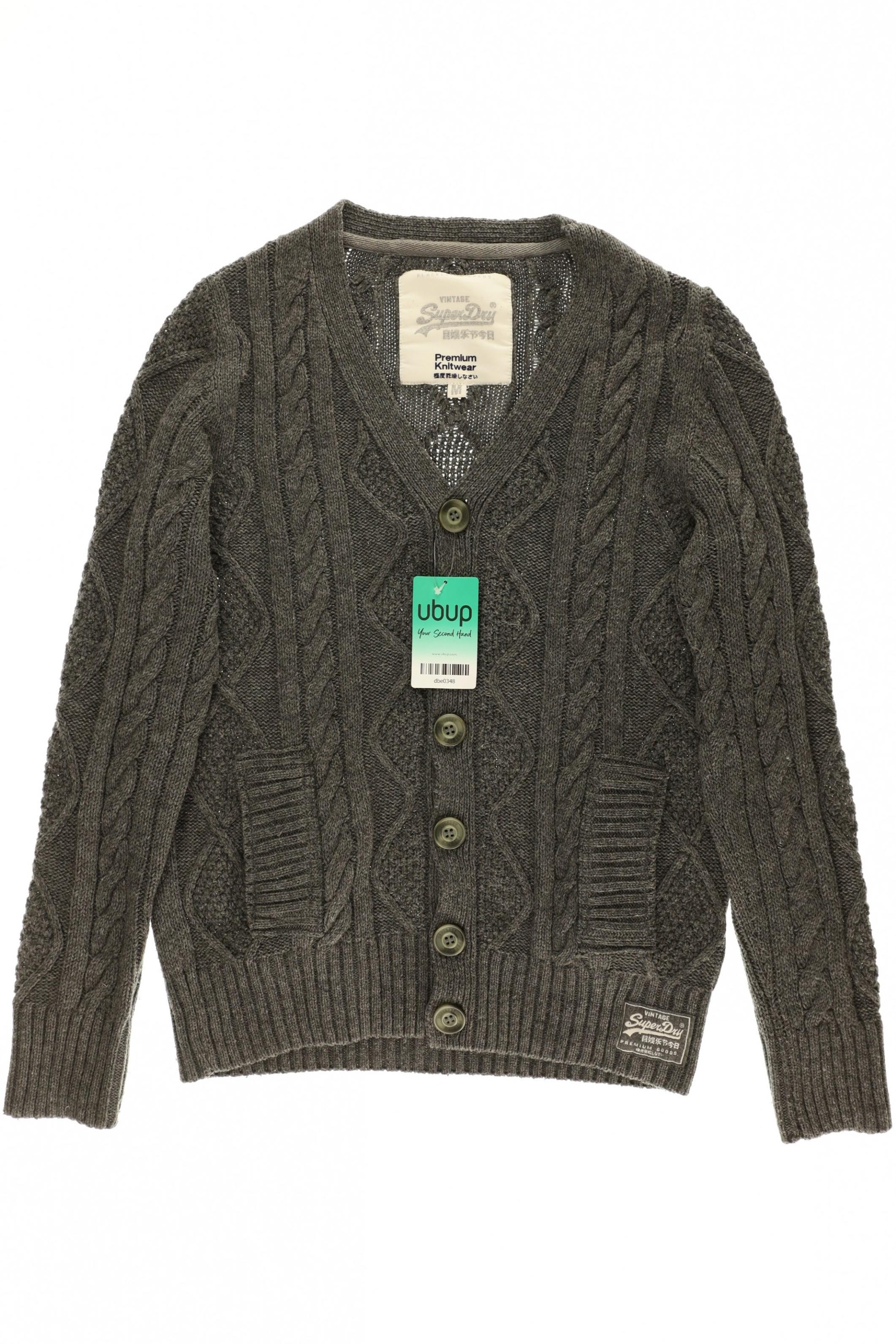 

Superdry Herren Strickjacke, grau, Gr.