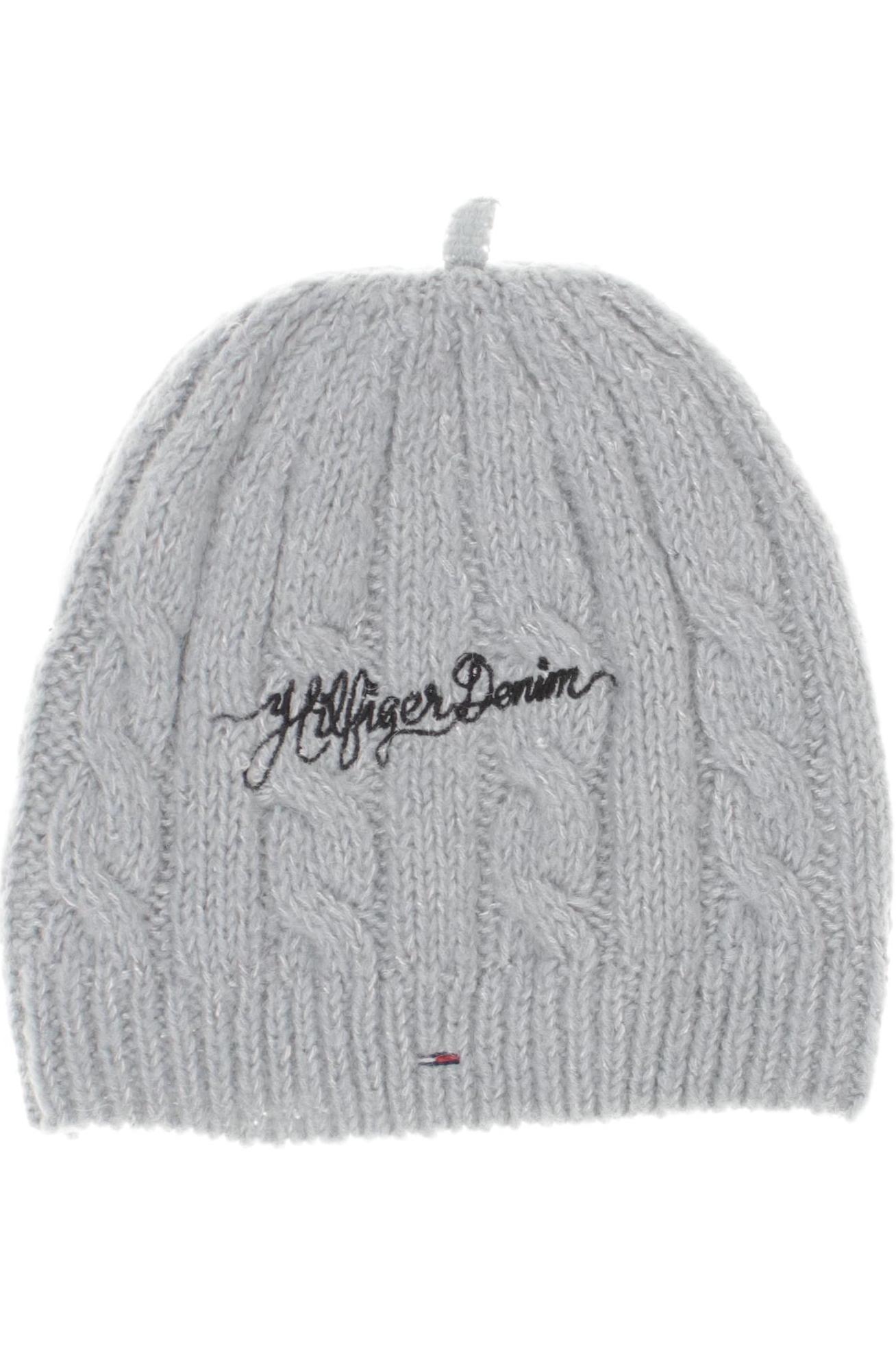 

Hilfiger Denim Damen Hut/Mütze, grau, Gr.