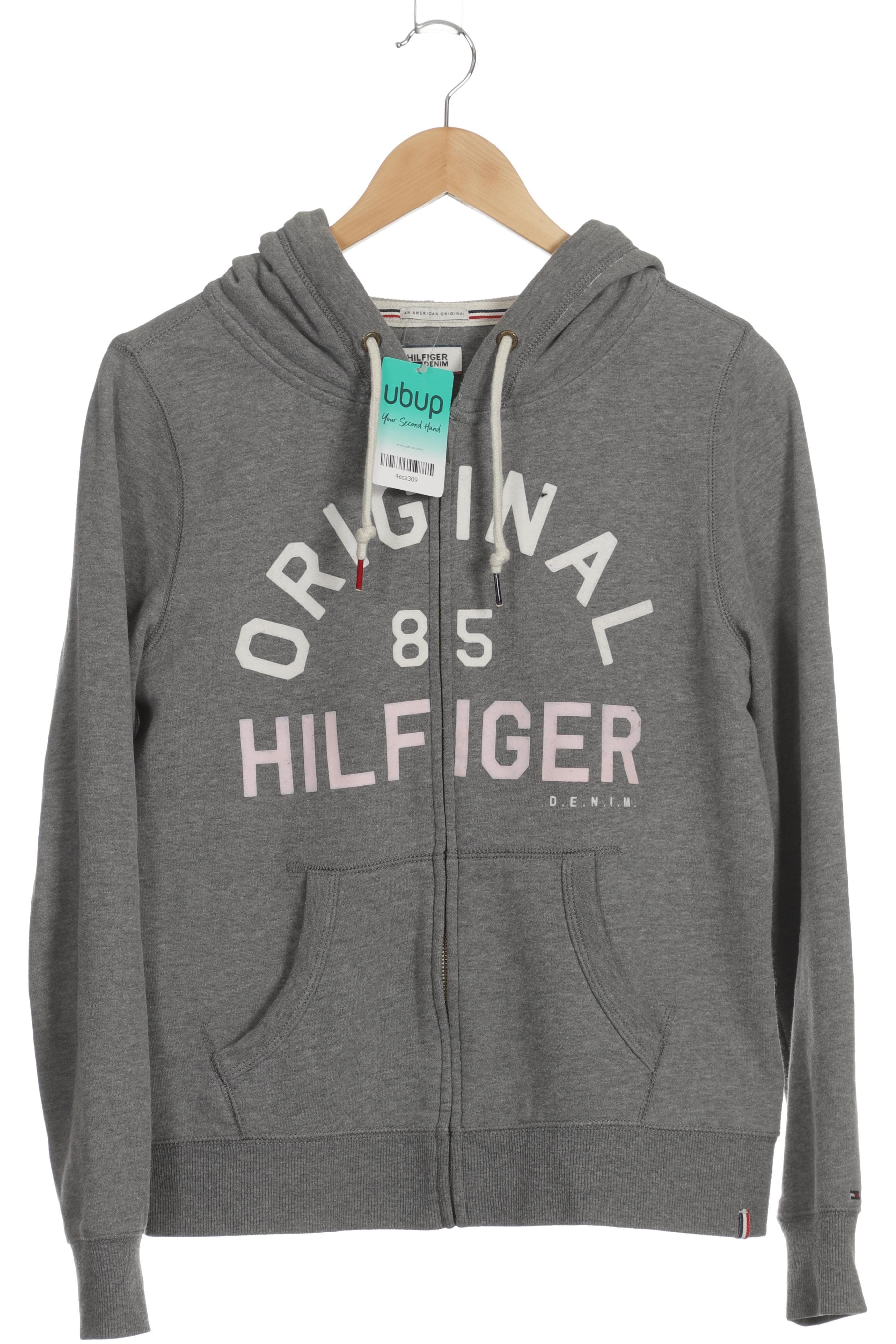 

Hilfiger Denim Damen Kapuzenpullover, grau, Gr.