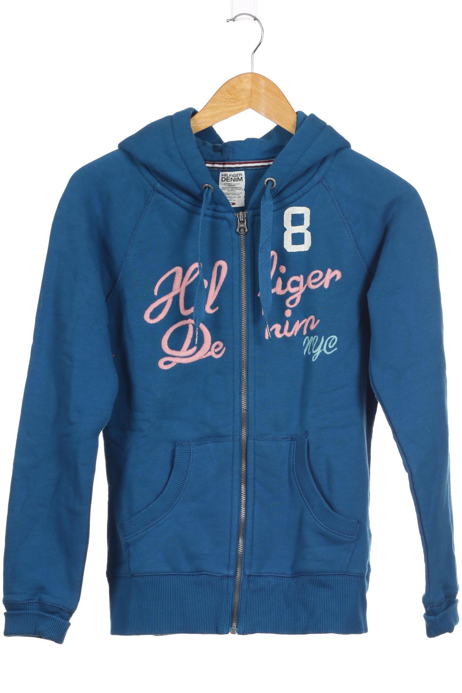 

Hilfiger Denim Damen Kapuzenpullover, blau, Gr.