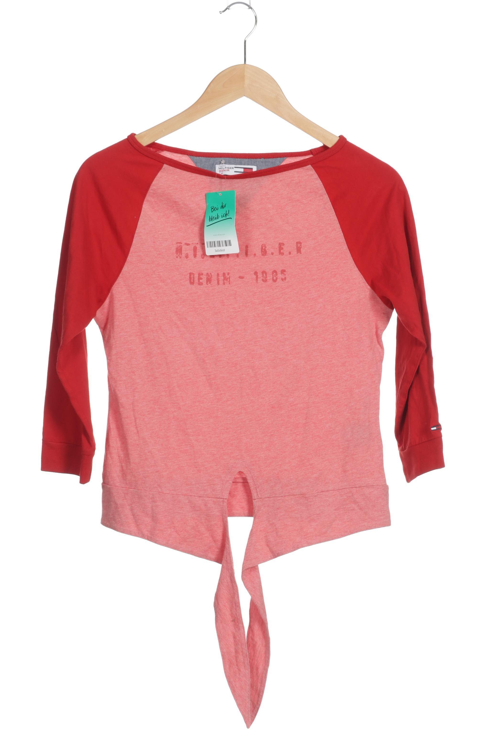 

Hilfiger Denim Damen Langarmshirt, rot, Gr.