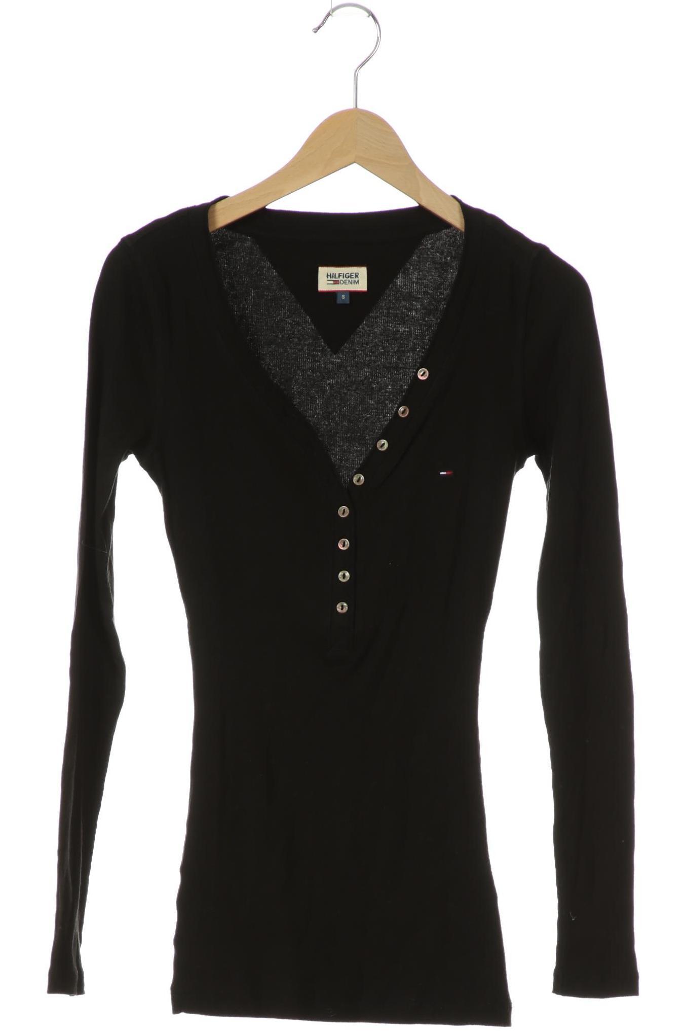 

Hilfiger Denim Damen Langarmshirt, schwarz, Gr.