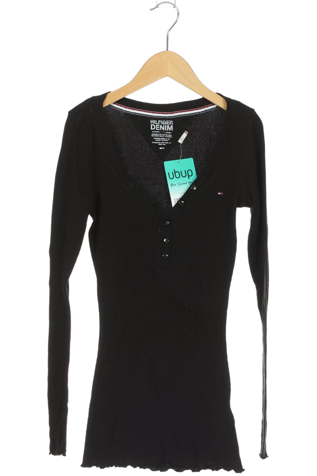 

Hilfiger Denim Damen Langarmshirt, schwarz, Gr.