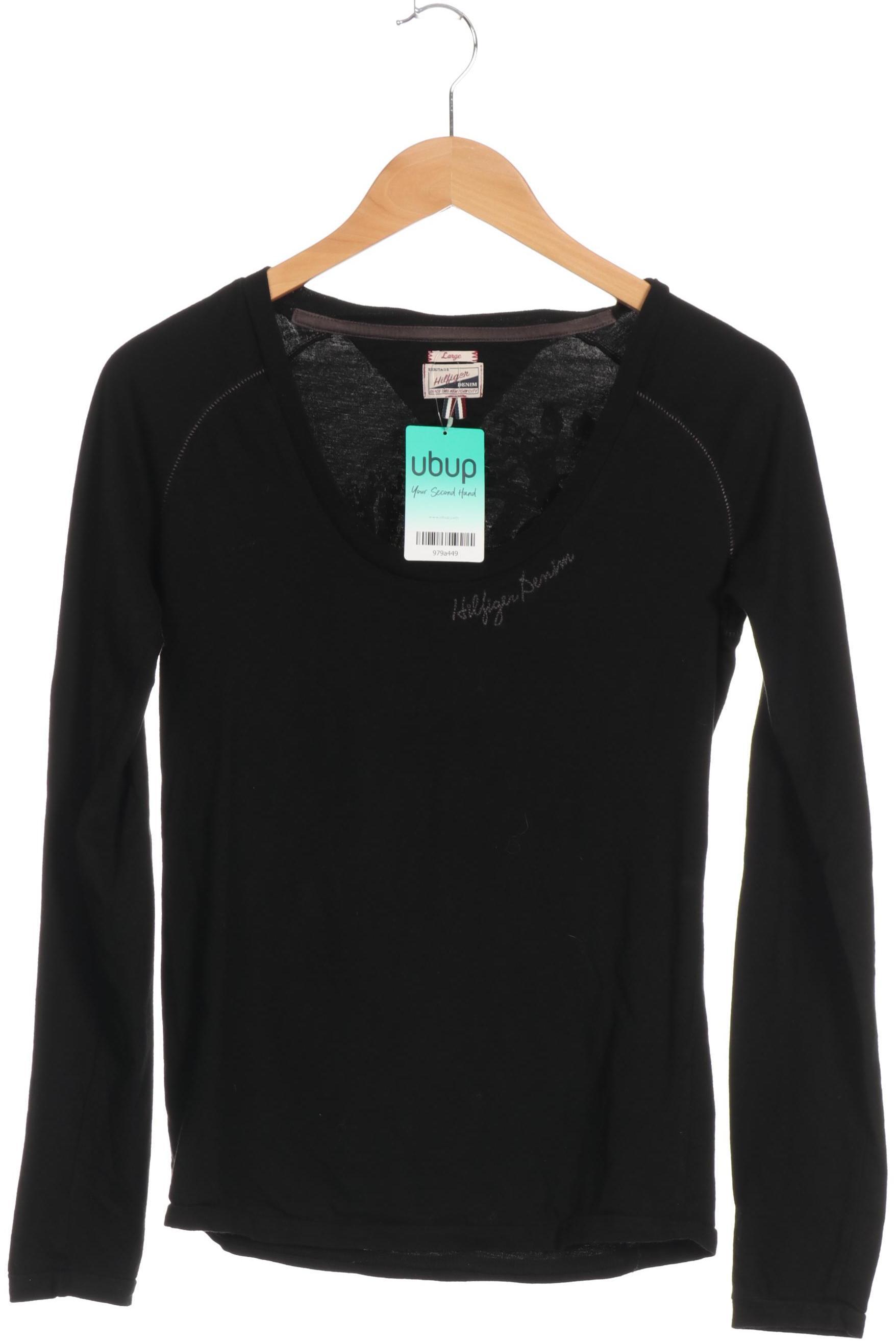 

Hilfiger Denim Damen Langarmshirt, schwarz, Gr.