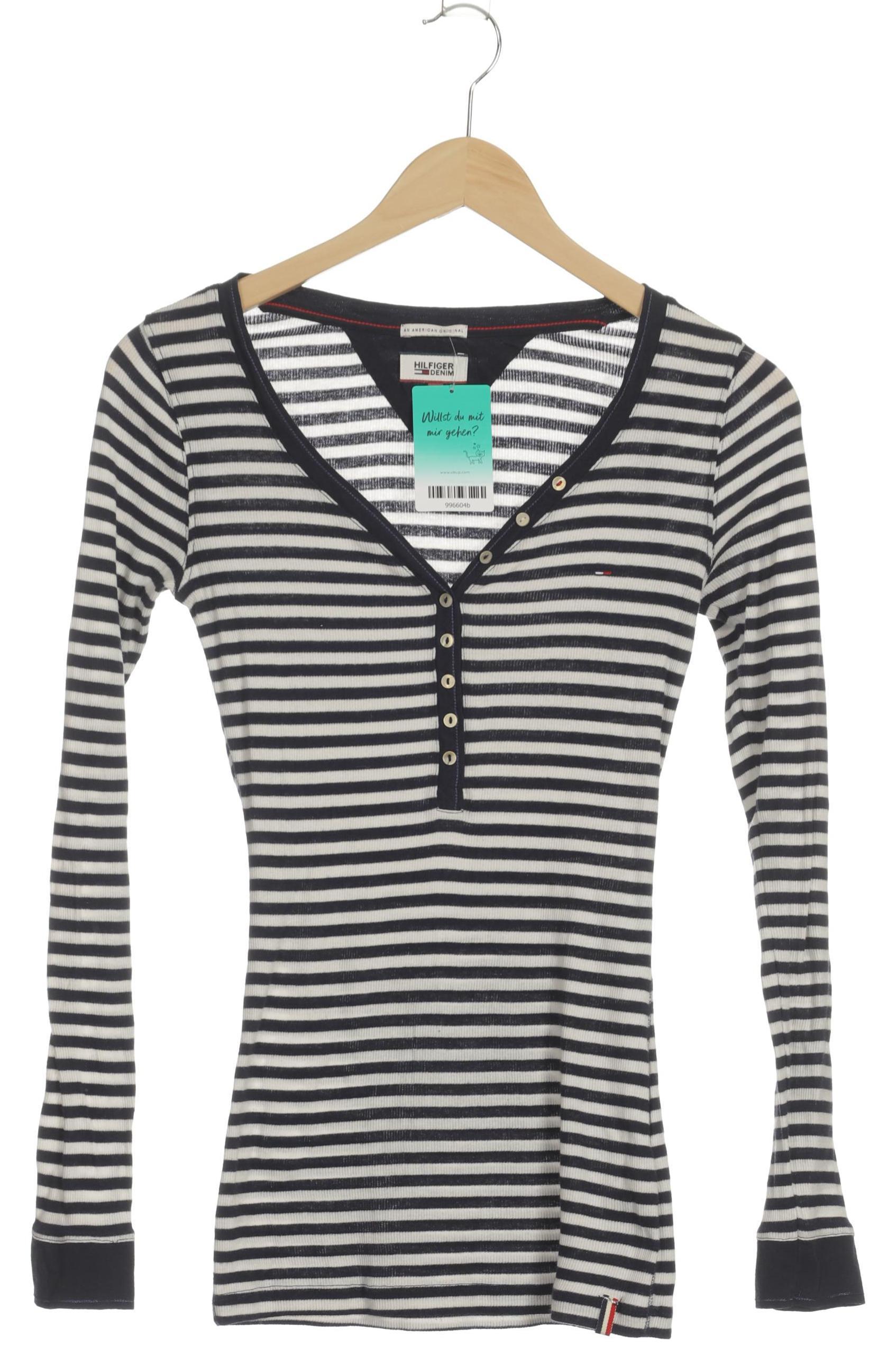 

Hilfiger Denim Damen Langarmshirt, blau, Gr.