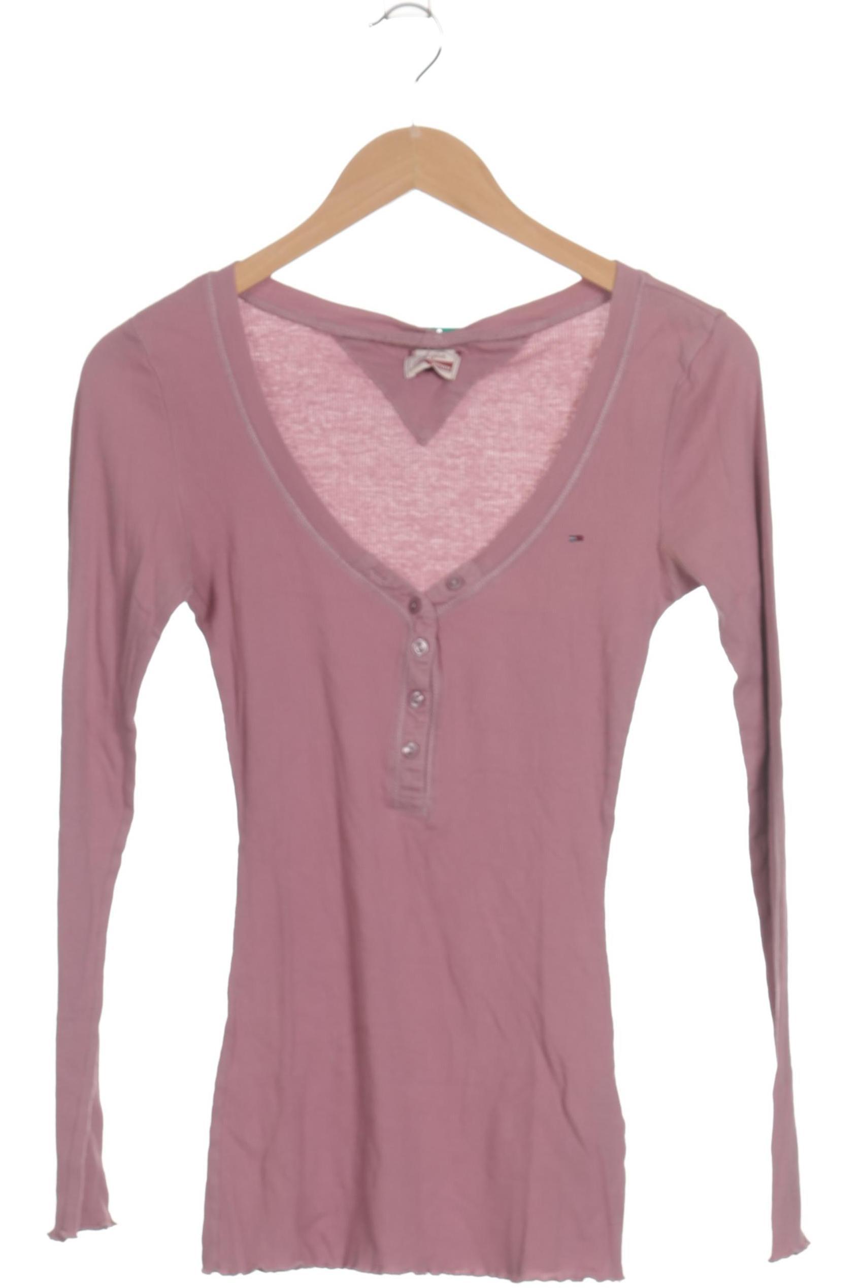 

Hilfiger Denim Damen Langarmshirt, pink, Gr.