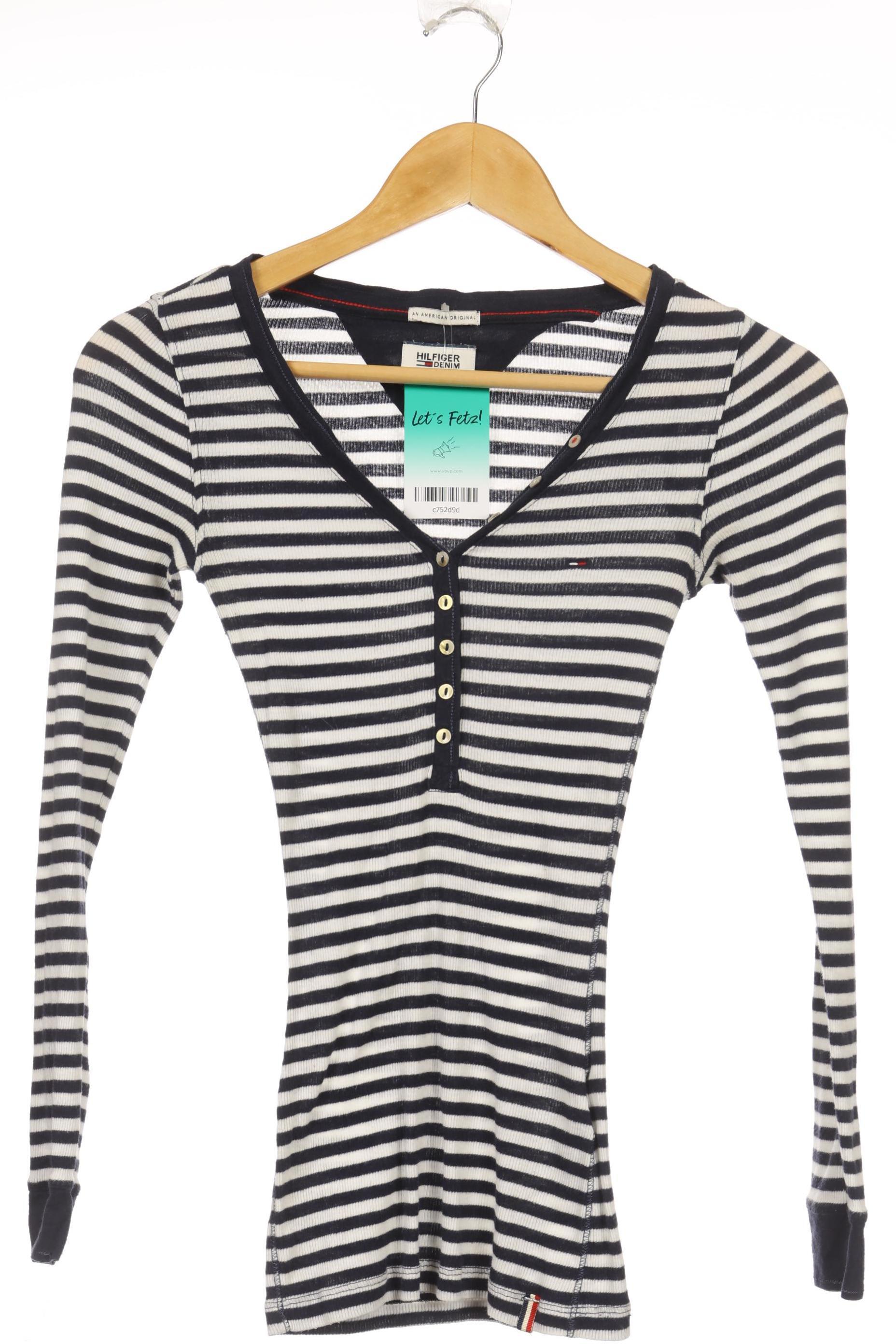 

Hilfiger Denim Damen Langarmshirt, blau, Gr.