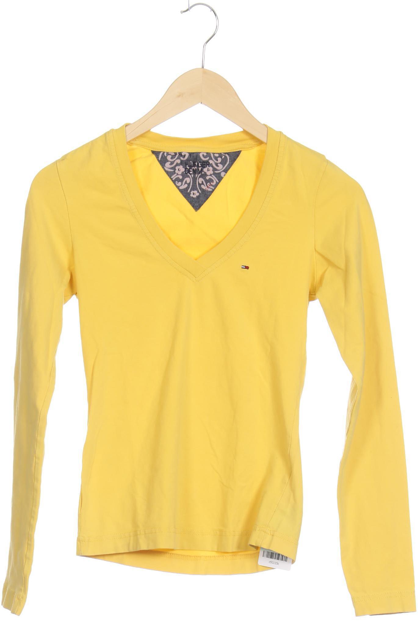 

Hilfiger Denim Damen Langarmshirt, gelb, Gr.