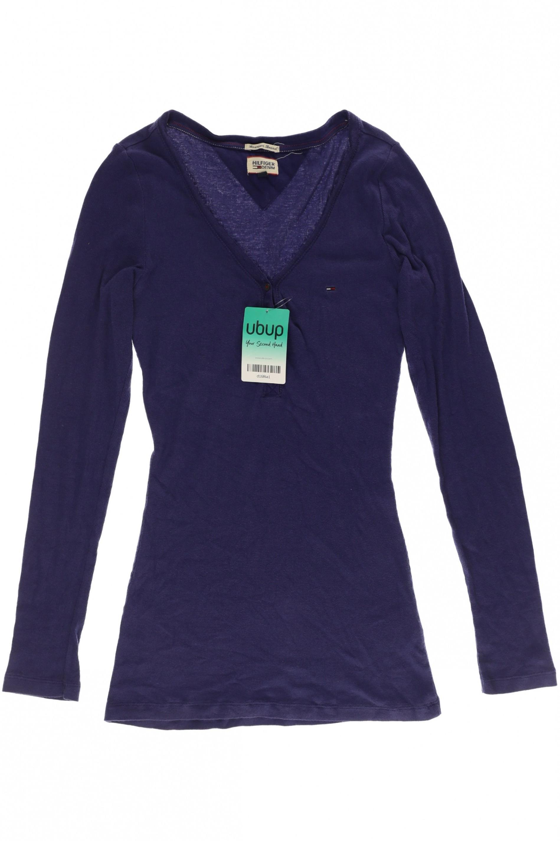 

Hilfiger Denim Damen Langarmshirt, blau, Gr.