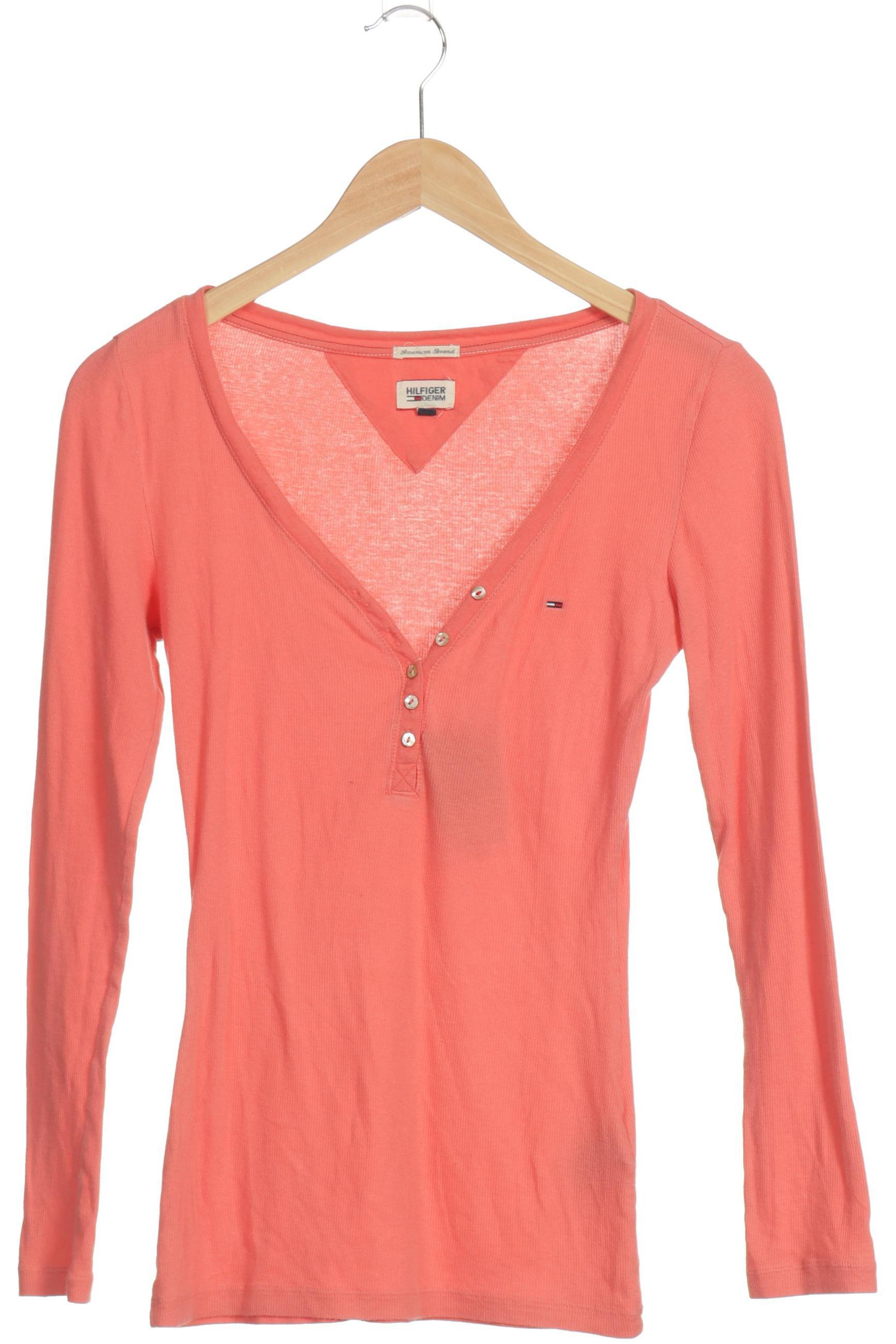 

Hilfiger Denim Damen Langarmshirt, pink, Gr.