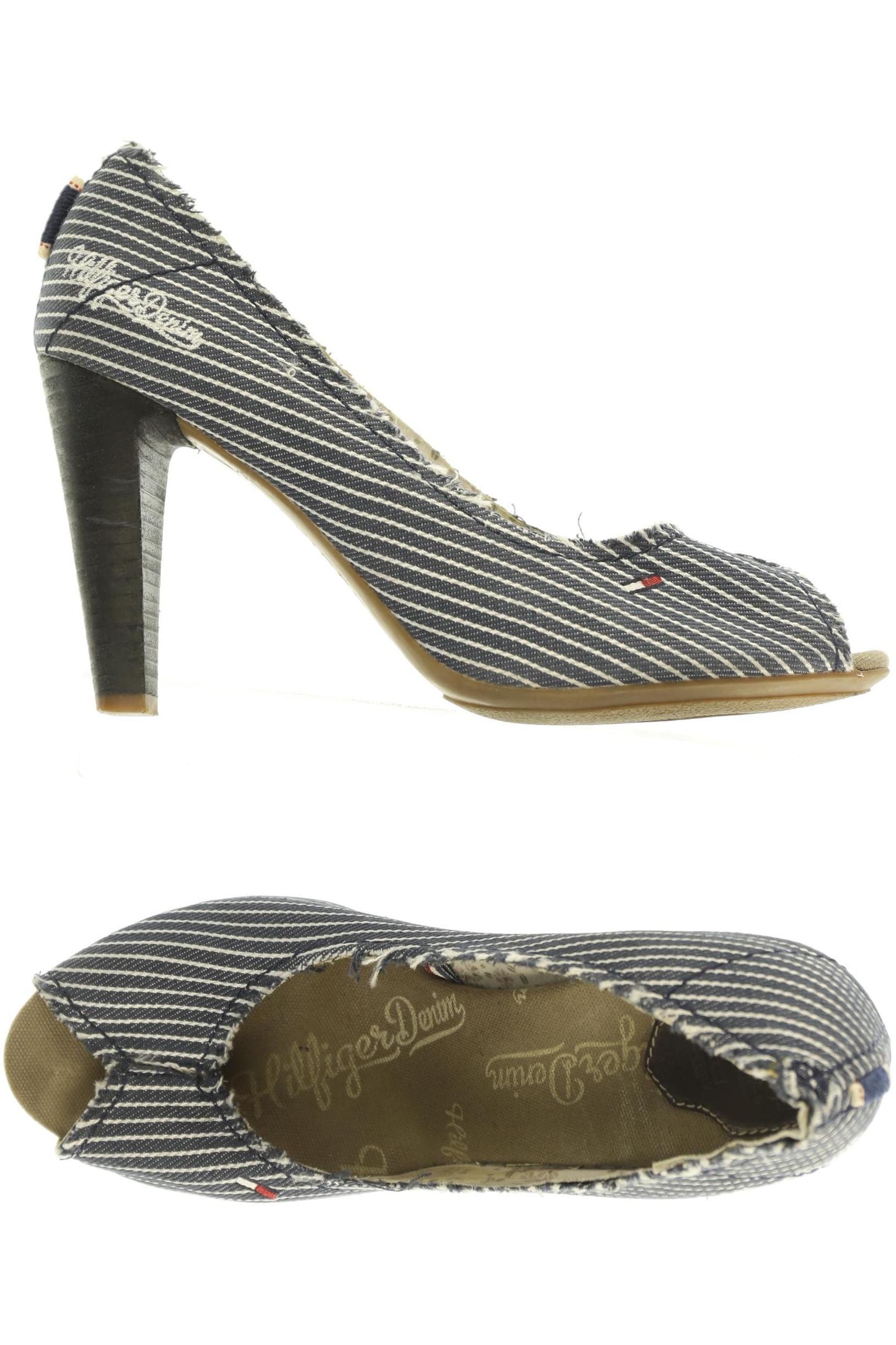 

Hilfiger Denim Damen Pumps, blau, Gr. 41