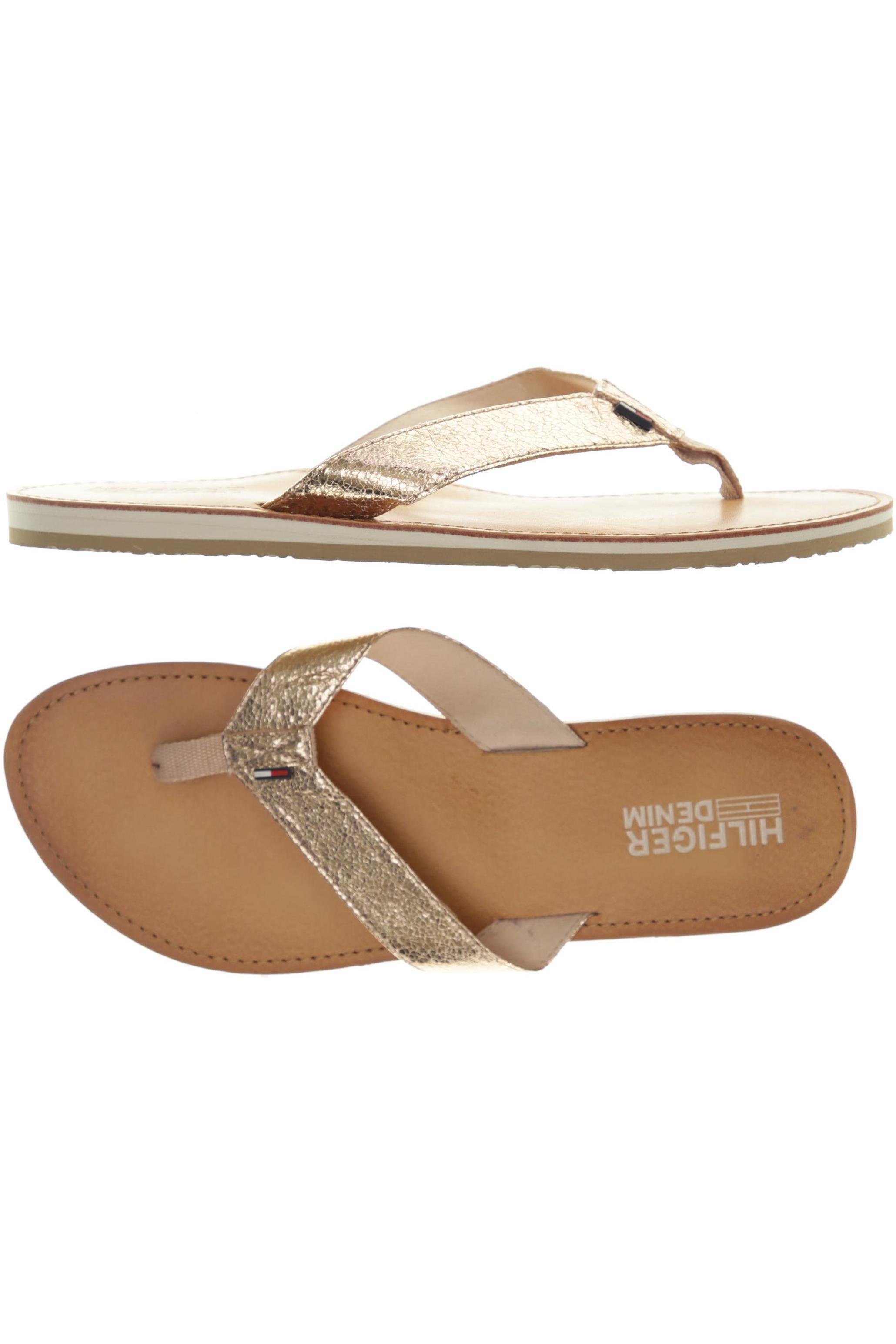 

Hilfiger Denim Damen Sandale, beige, Gr. 39