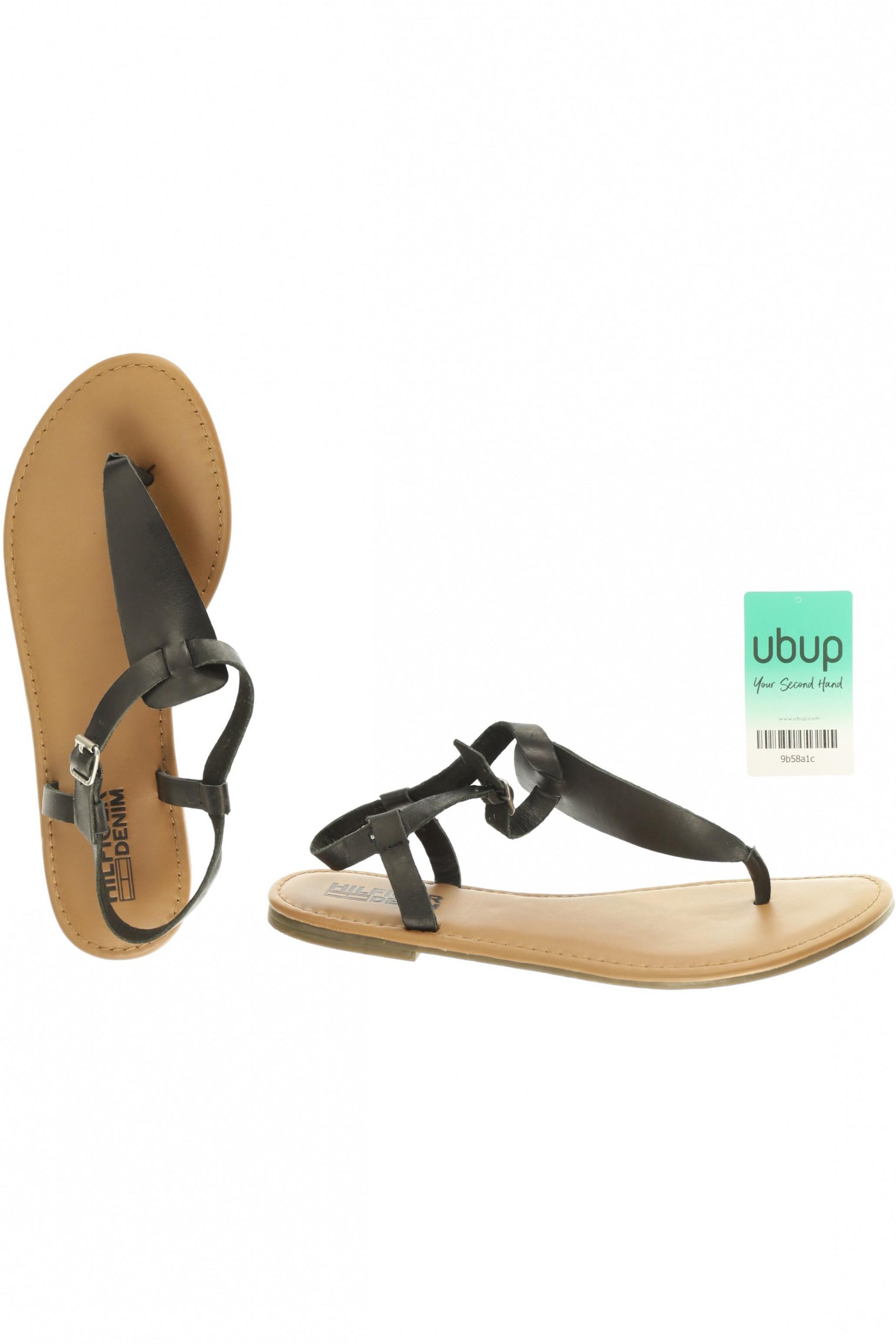 

Hilfiger Denim Damen Sandale, schwarz, Gr. 41