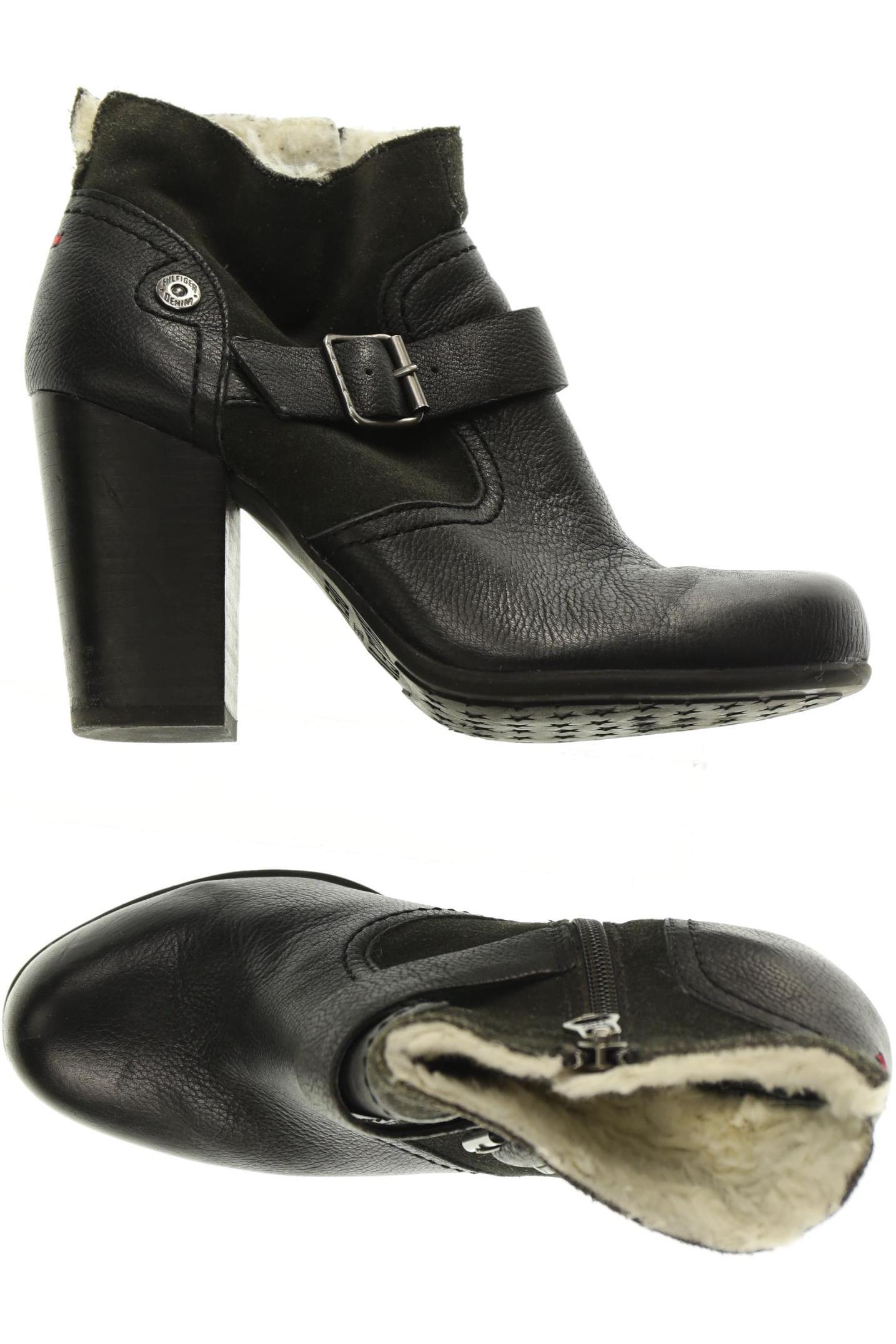 

Hilfiger Denim Damen Stiefelette, schwarz, Gr. 38