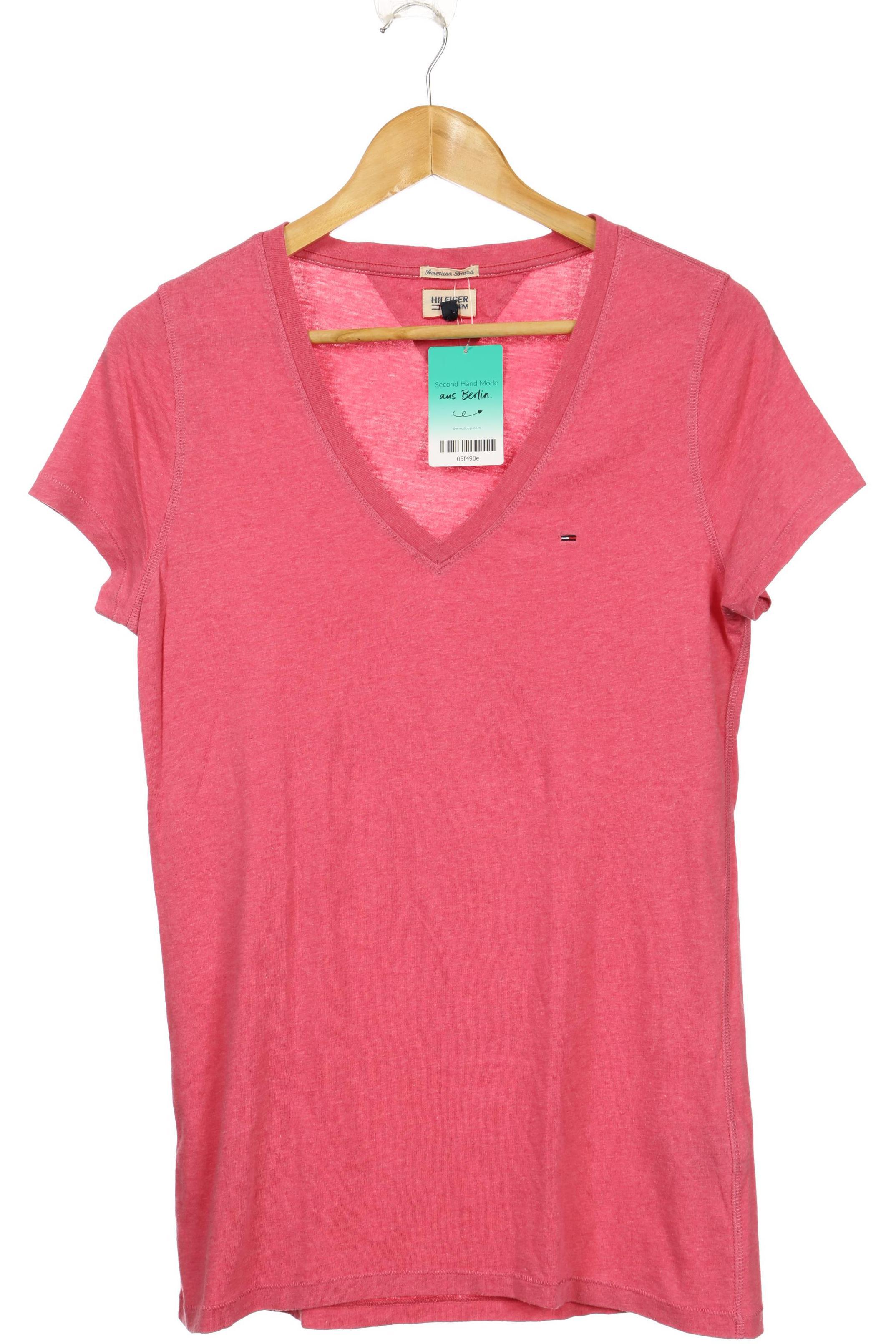 

Hilfiger Denim Damen T-Shirt, pink, Gr.