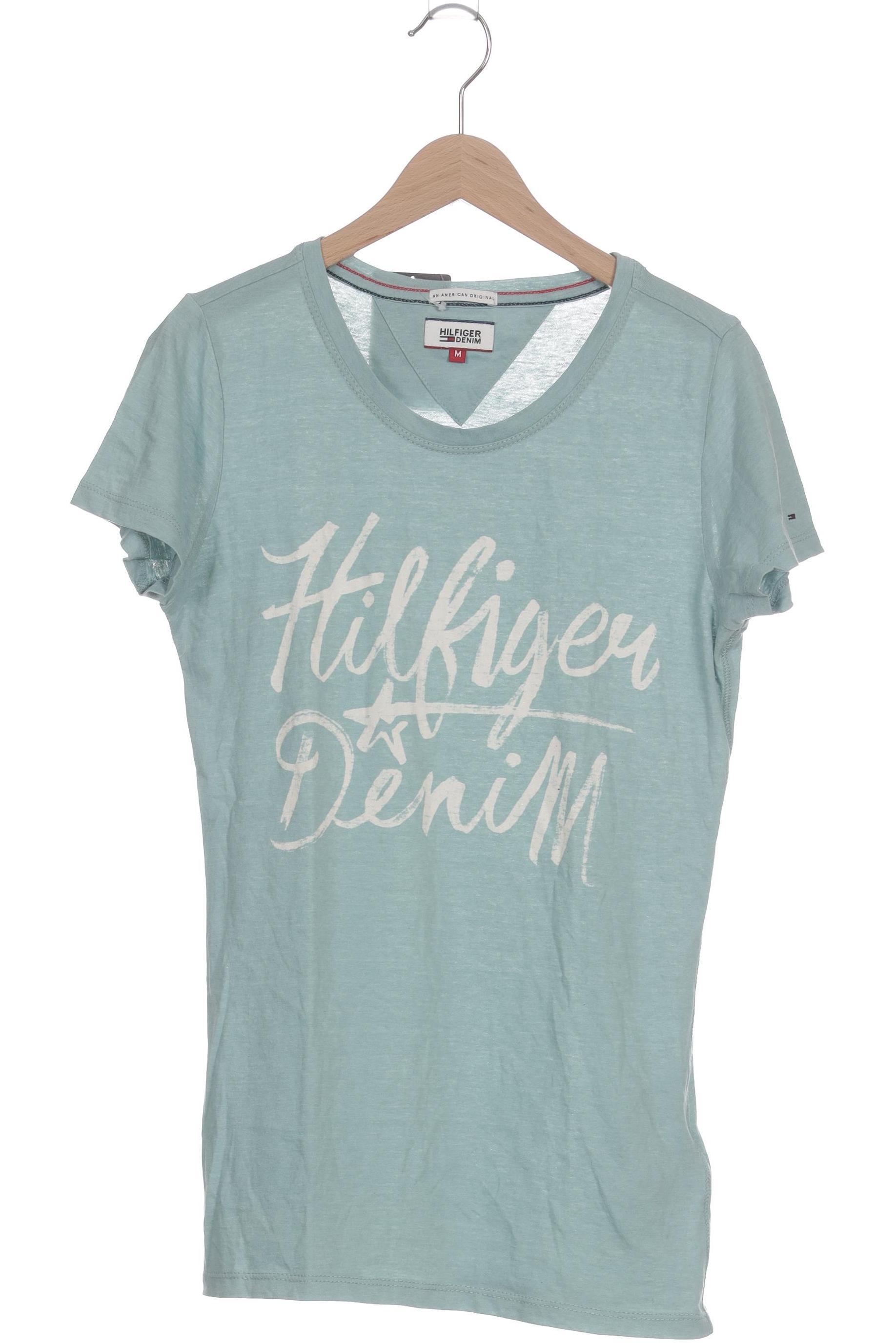 

Hilfiger Denim Damen T-Shirt, türkis, Gr.