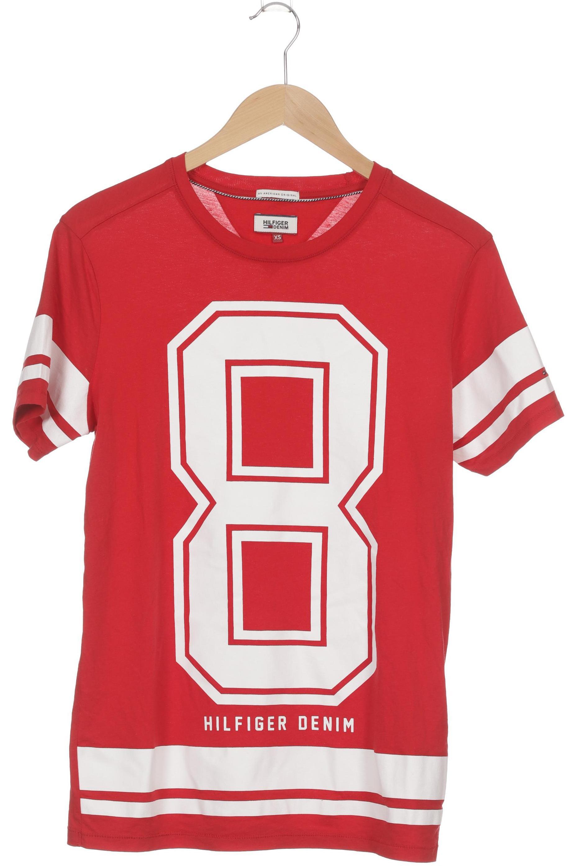 

Hilfiger Denim Damen T-Shirt, rot, Gr.
