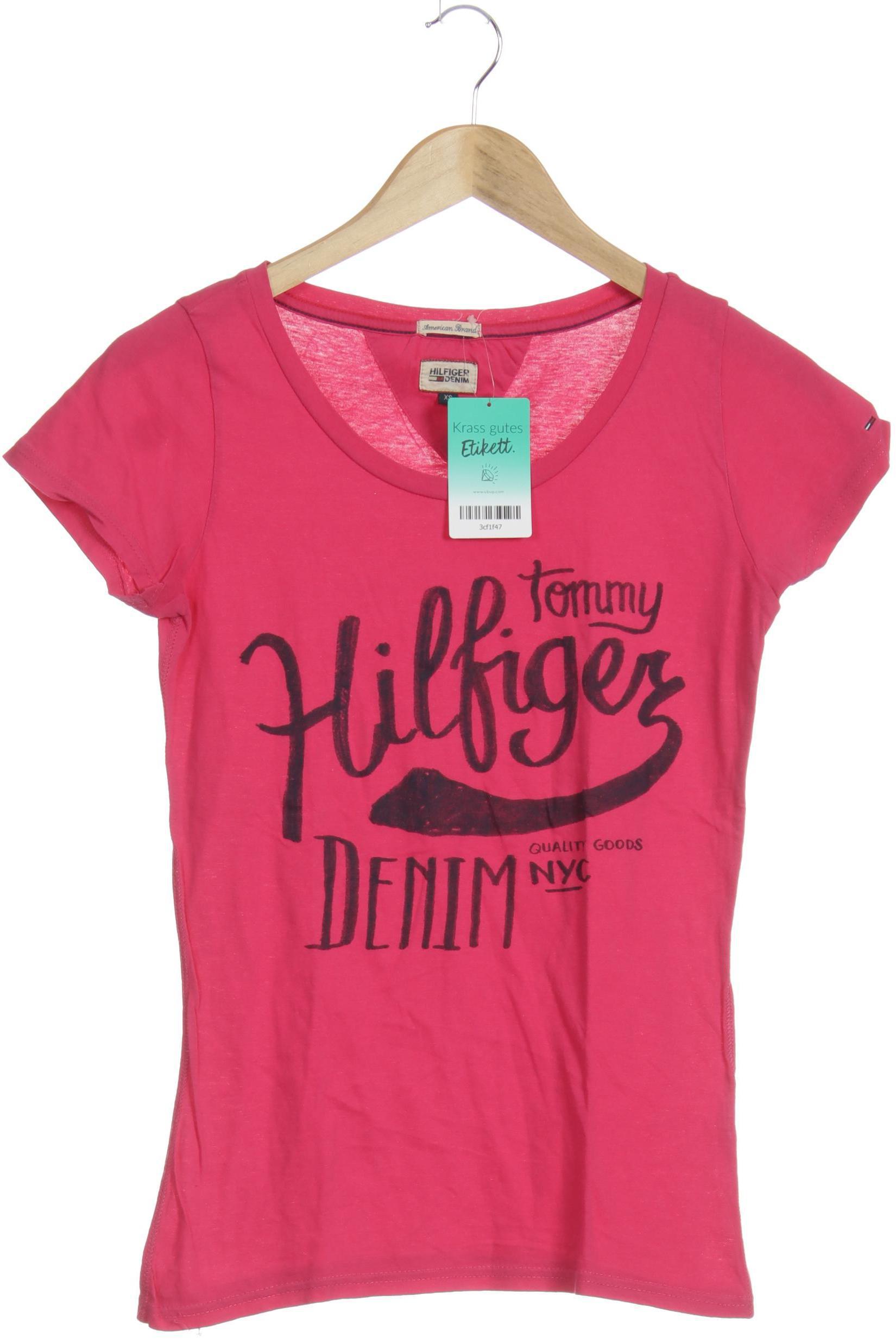 

Hilfiger Denim Damen T-Shirt, pink, Gr.